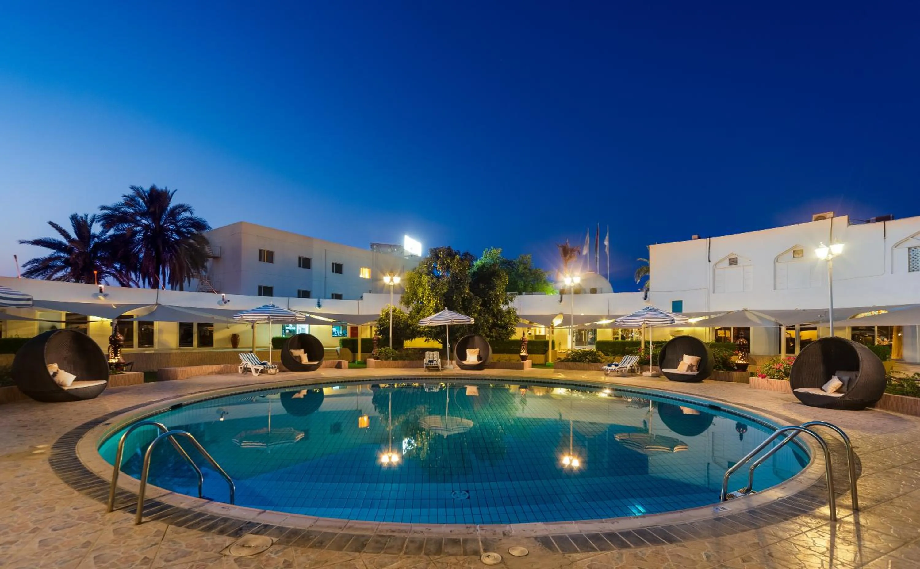 Property building in Al Wadi Hotel