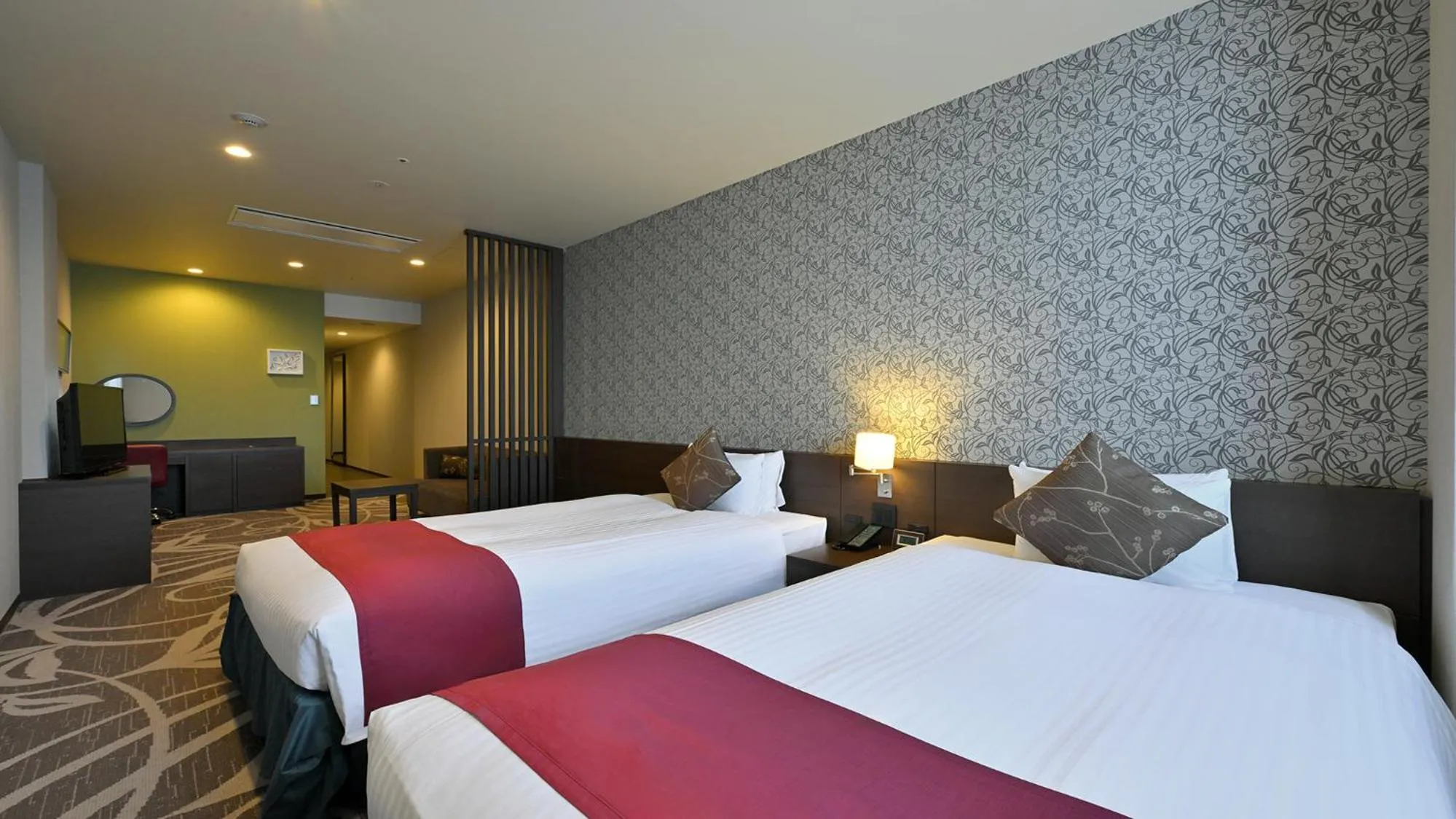 Photo of the whole room, Bed in Quintessa Hotel Osaka Bay