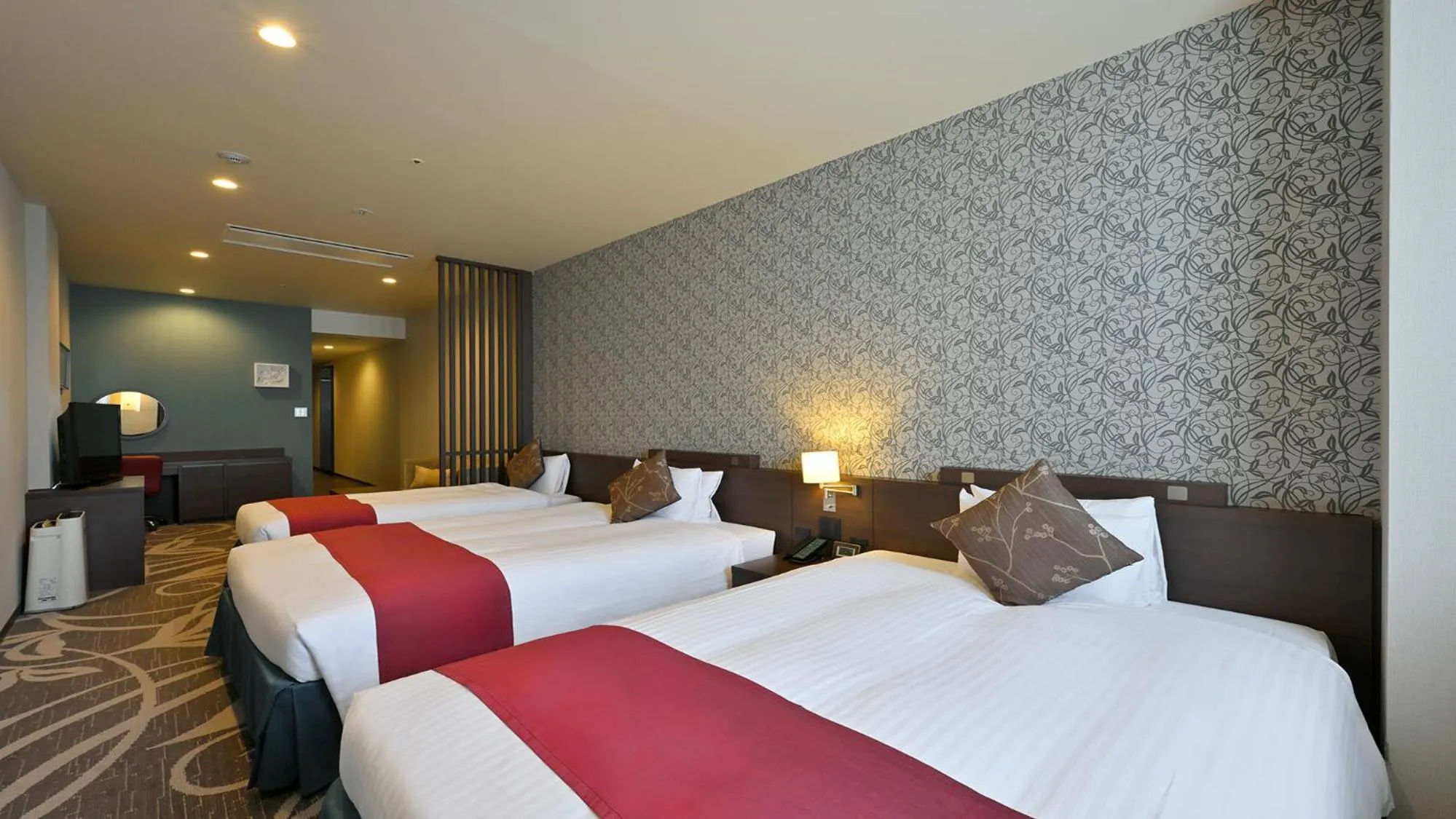 Photo of the whole room, Bed in Quintessa Hotel Osaka Bay