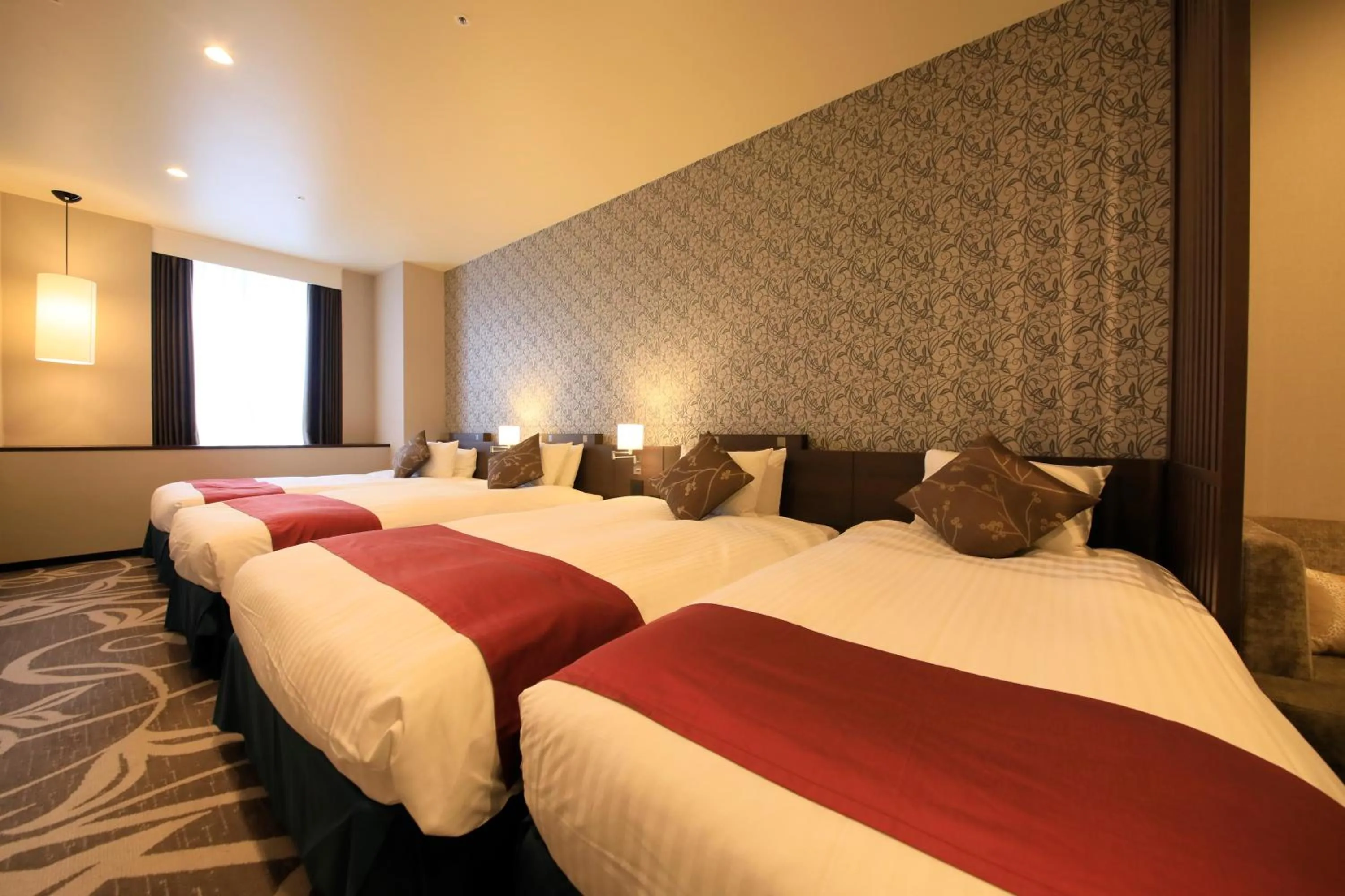 Photo of the whole room, Bed in Hotel La Raison Osaka