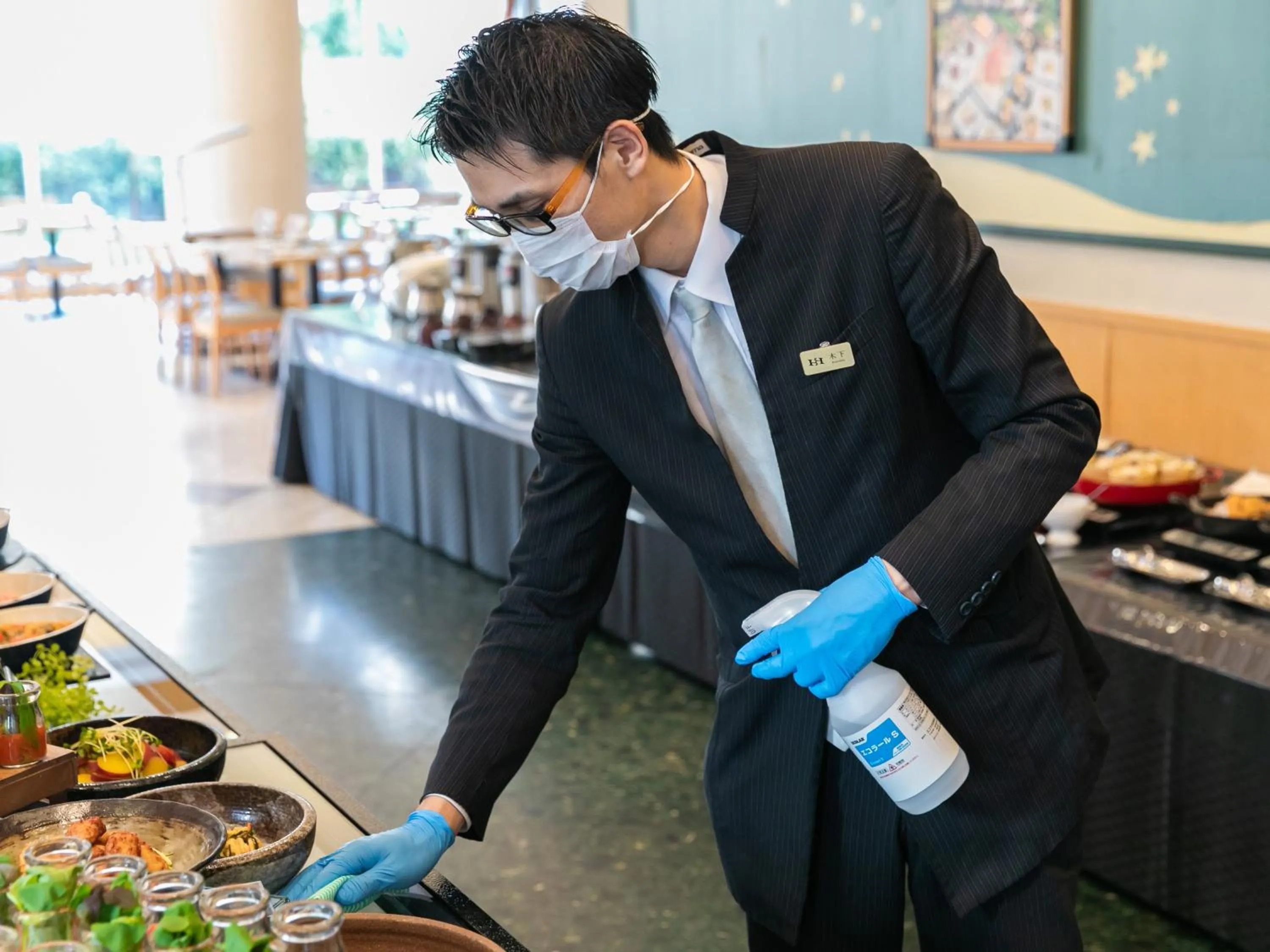 Buffet breakfast in Hotel La Raison Osaka