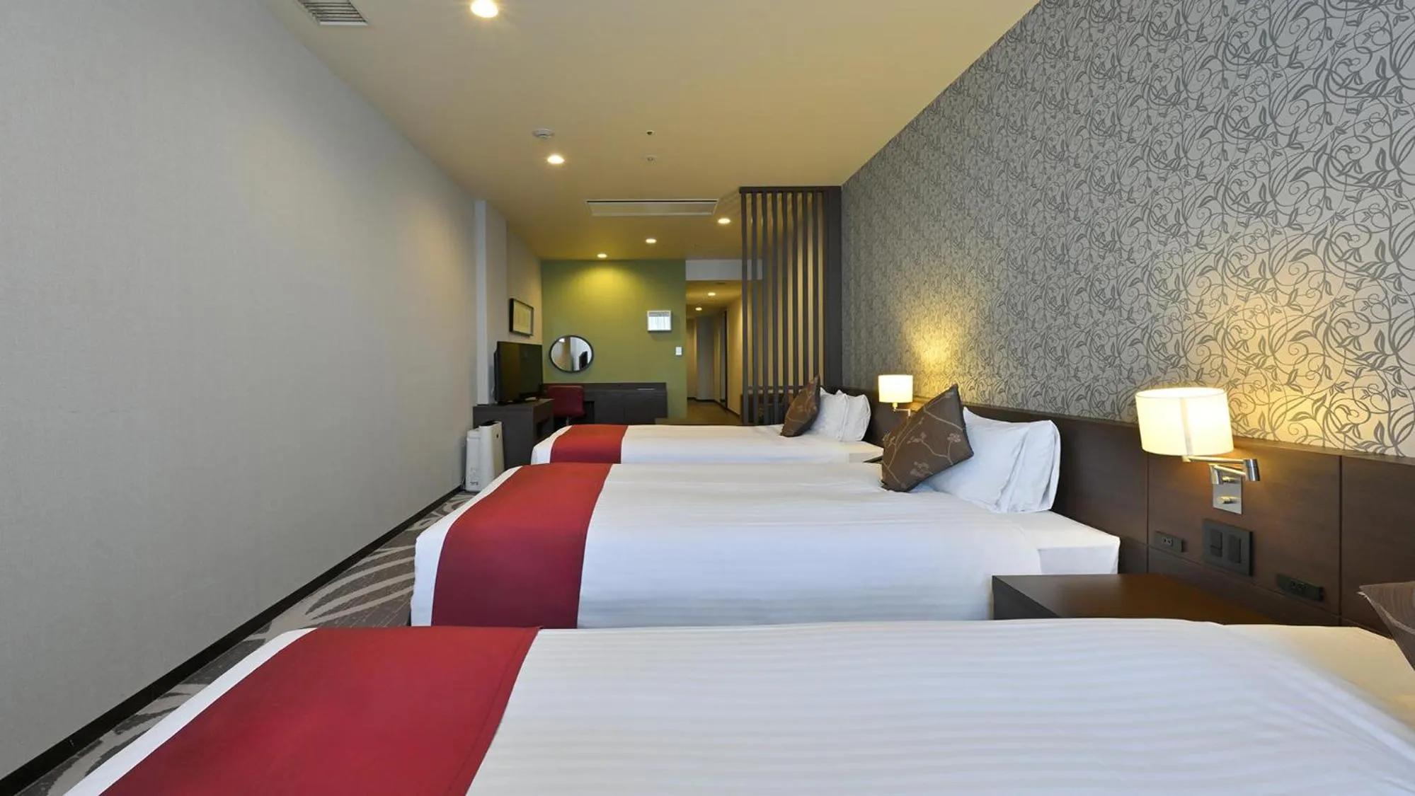 Photo of the whole room, Bed in Quintessa Hotel Osaka Bay