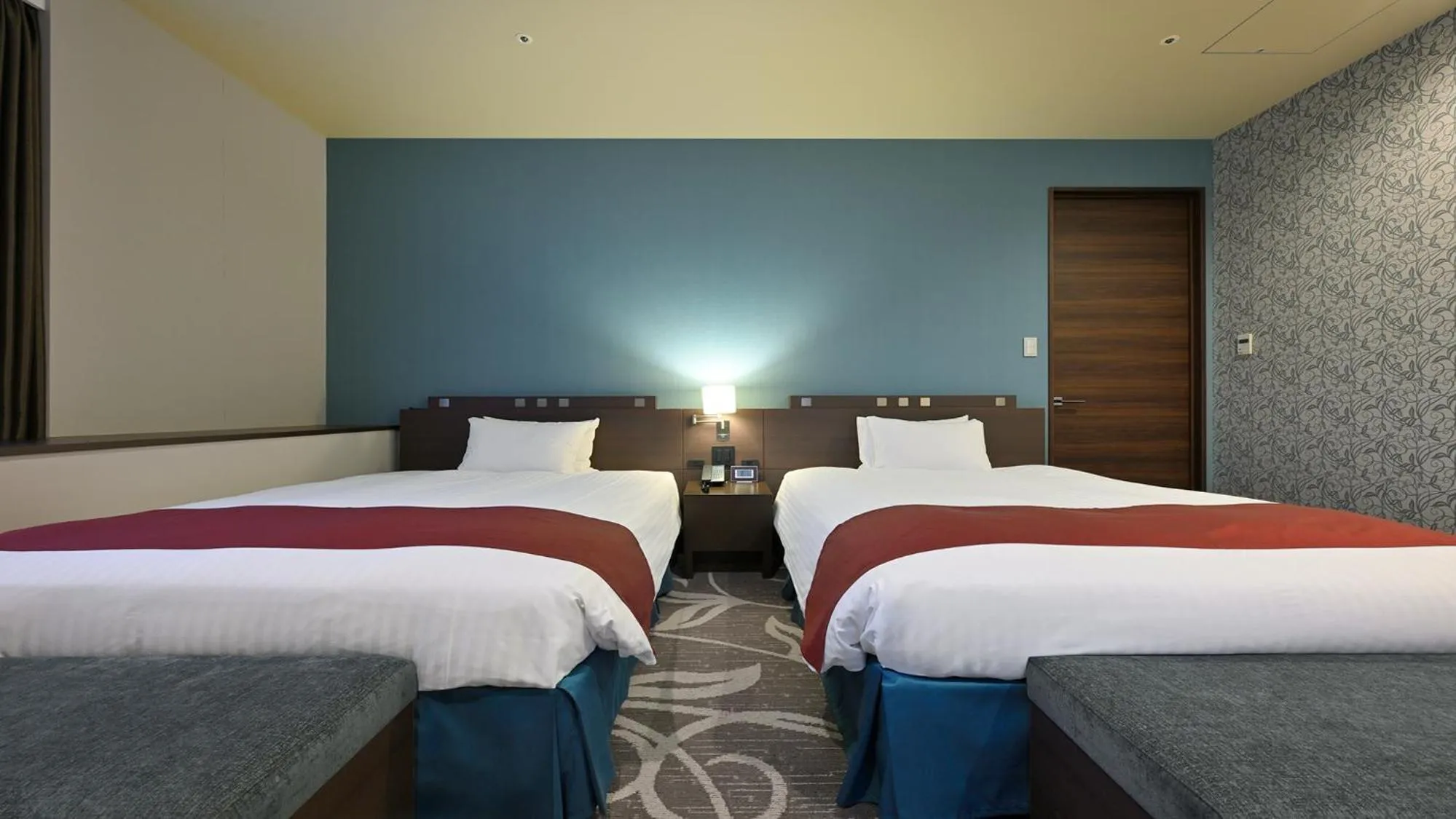 Photo of the whole room, Bed in Quintessa Hotel Osaka Bay