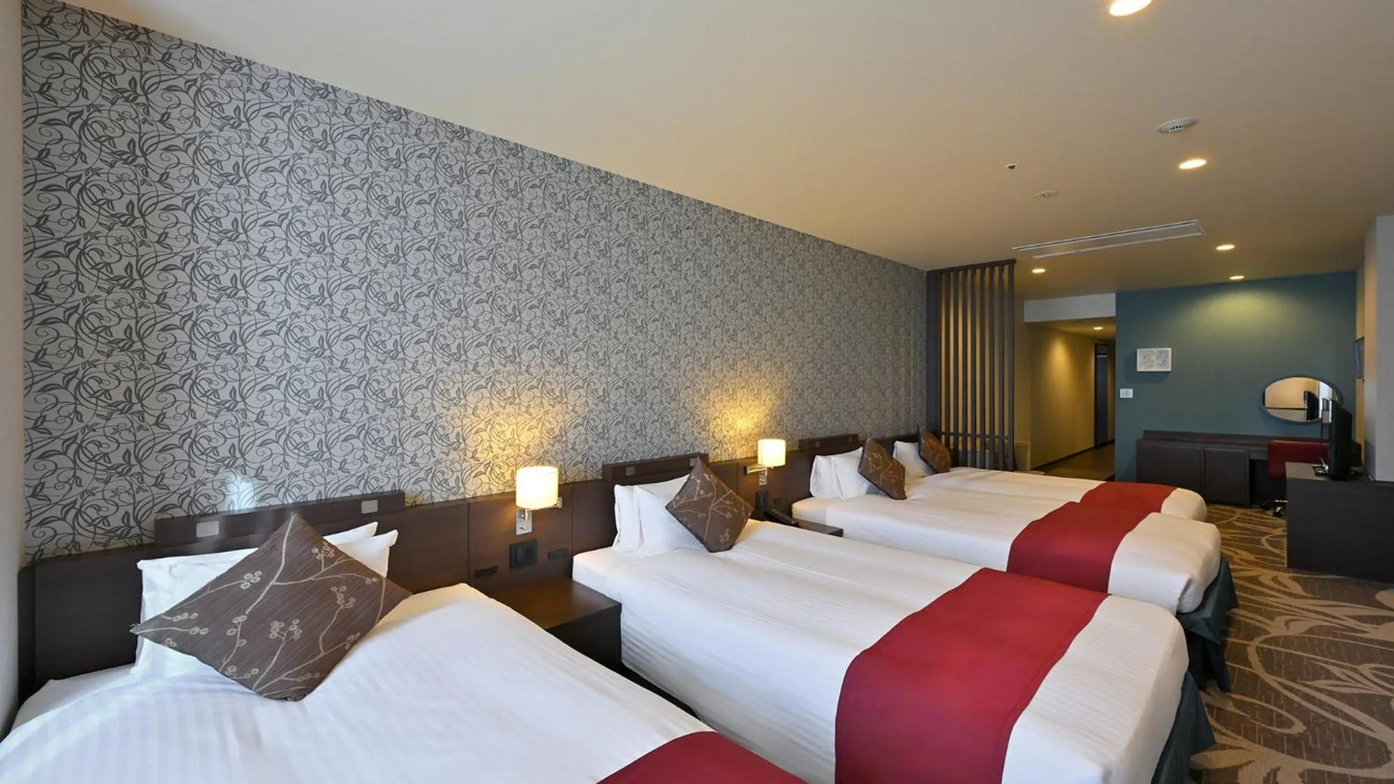 Photo of the whole room, Bed in Quintessa Hotel Osaka Bay