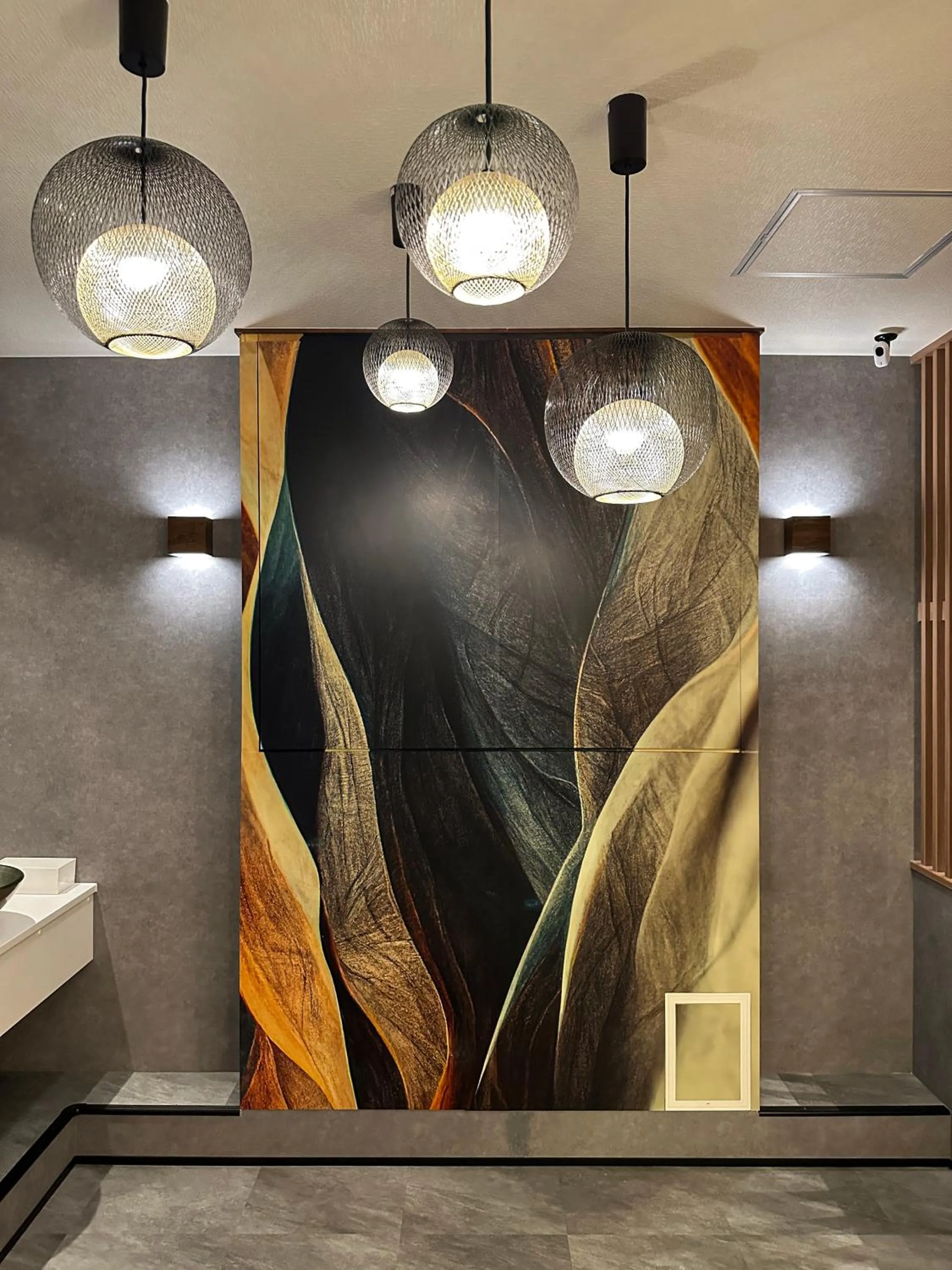 Decorative detail in Osaka Ebisu Hotel