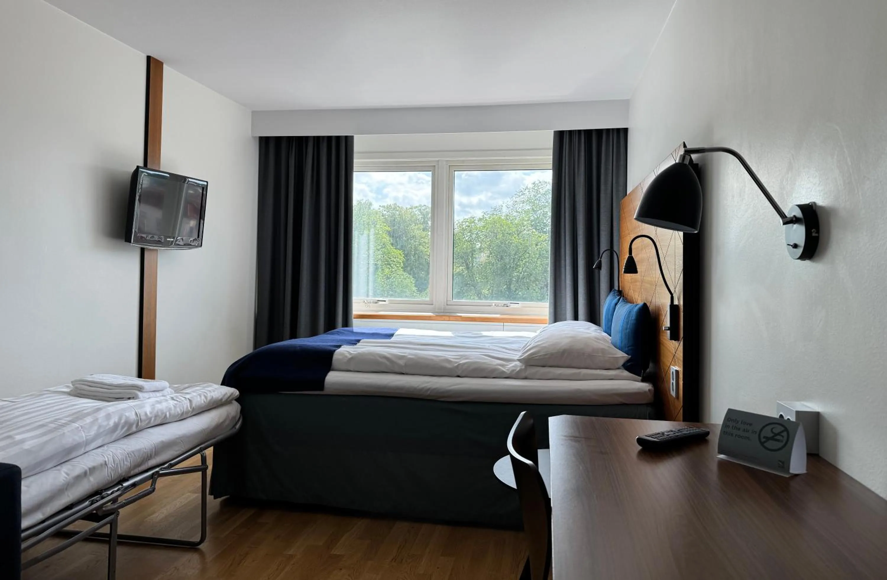 Bed in Quality Hotel Grand, Borås