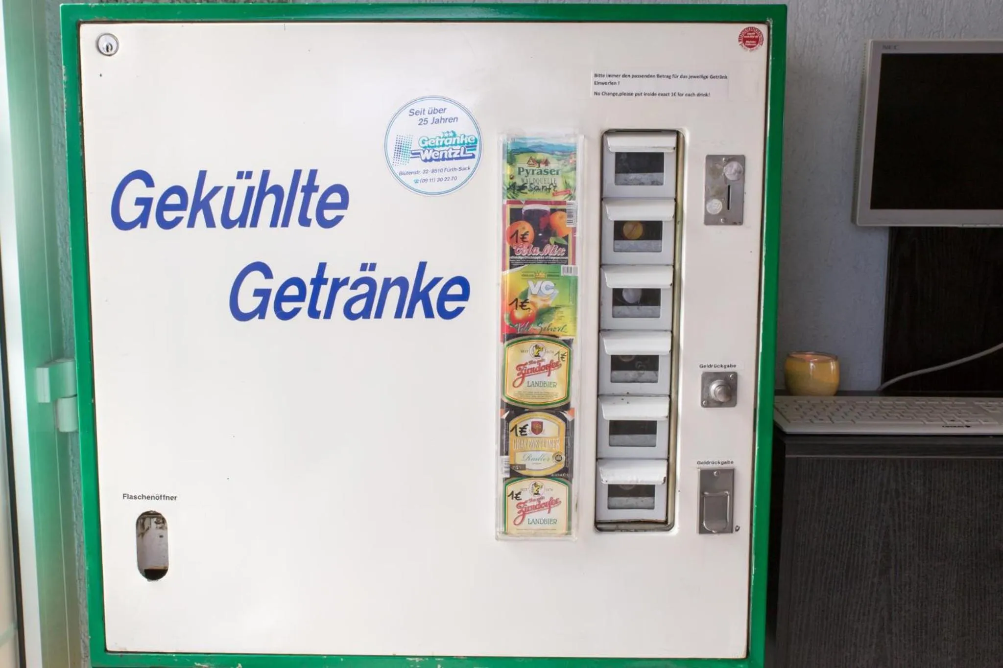 Drinks in Pension Central Nuernberg-Fuerth