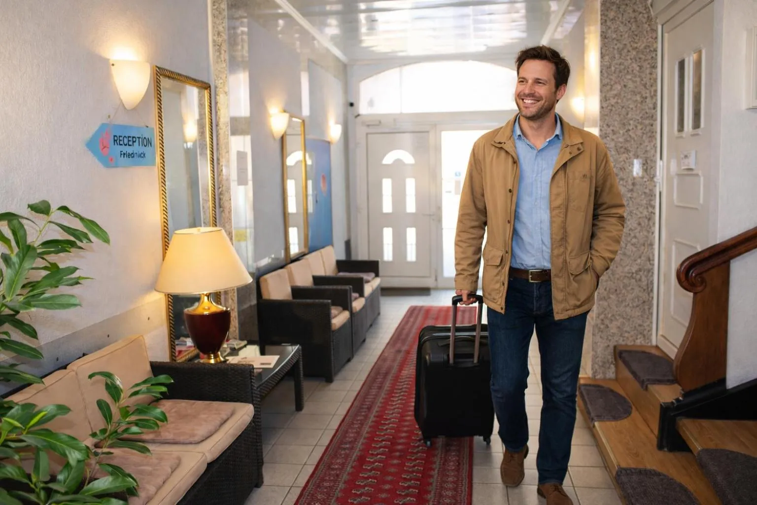 People in Pension Central Nuernberg-Fuerth