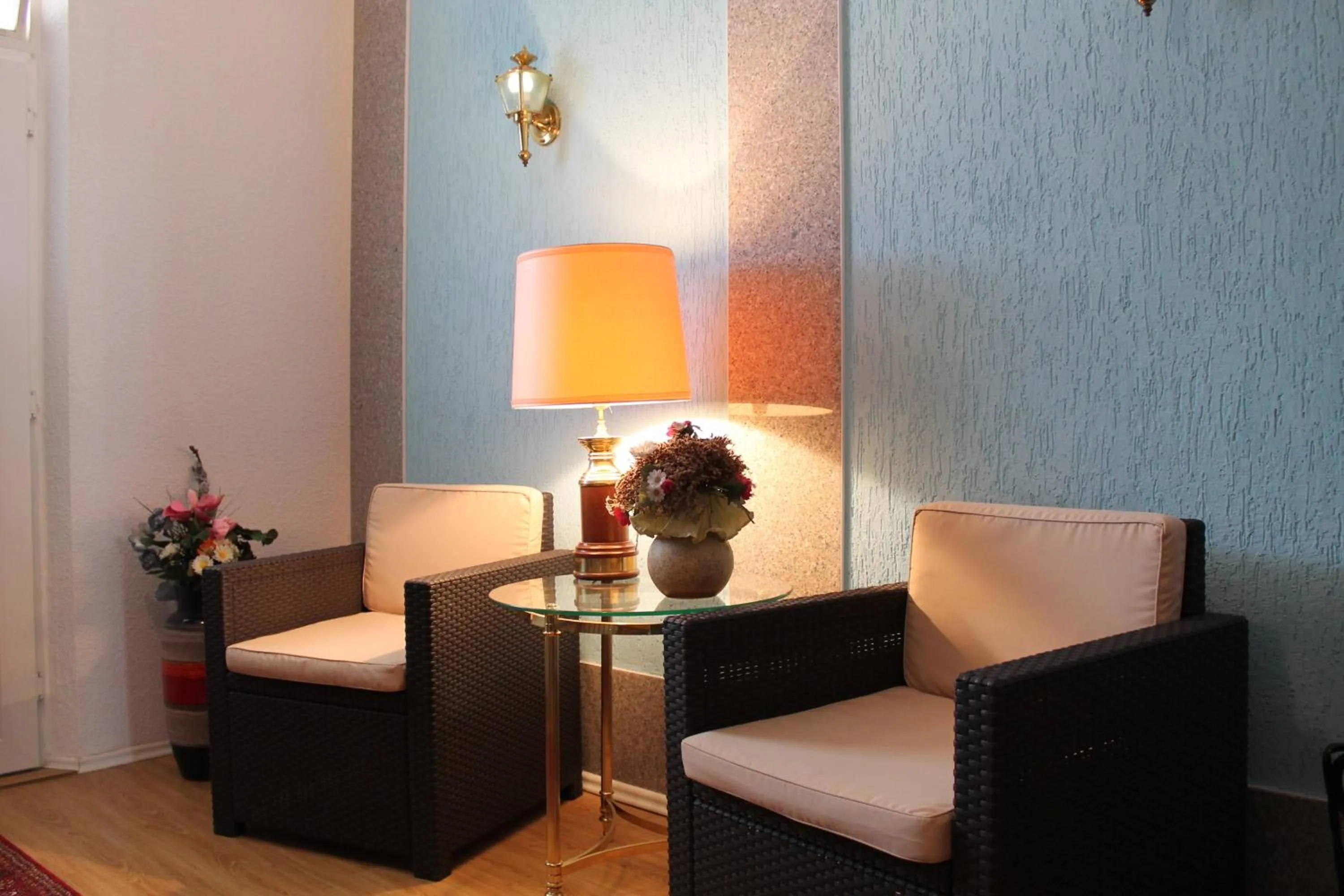 Decorative detail in Pension Central Nuernberg-Fuerth