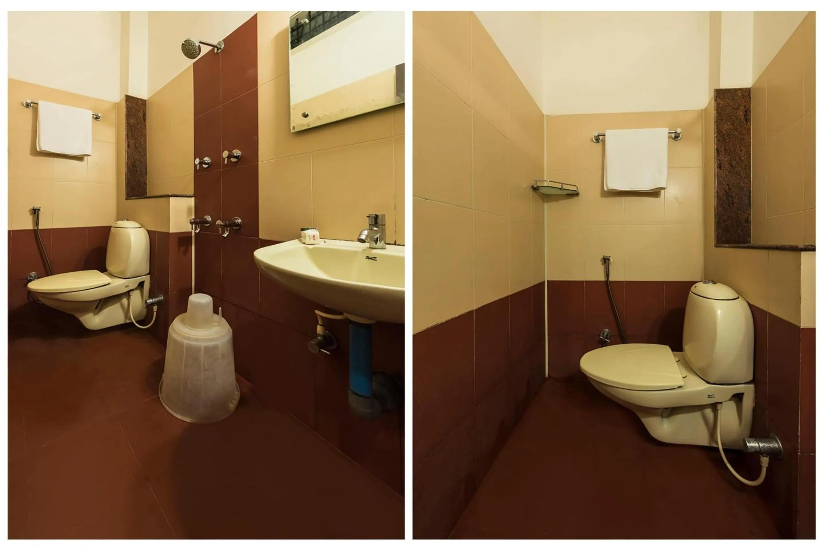 Bathroom in Sai Kalyan suites