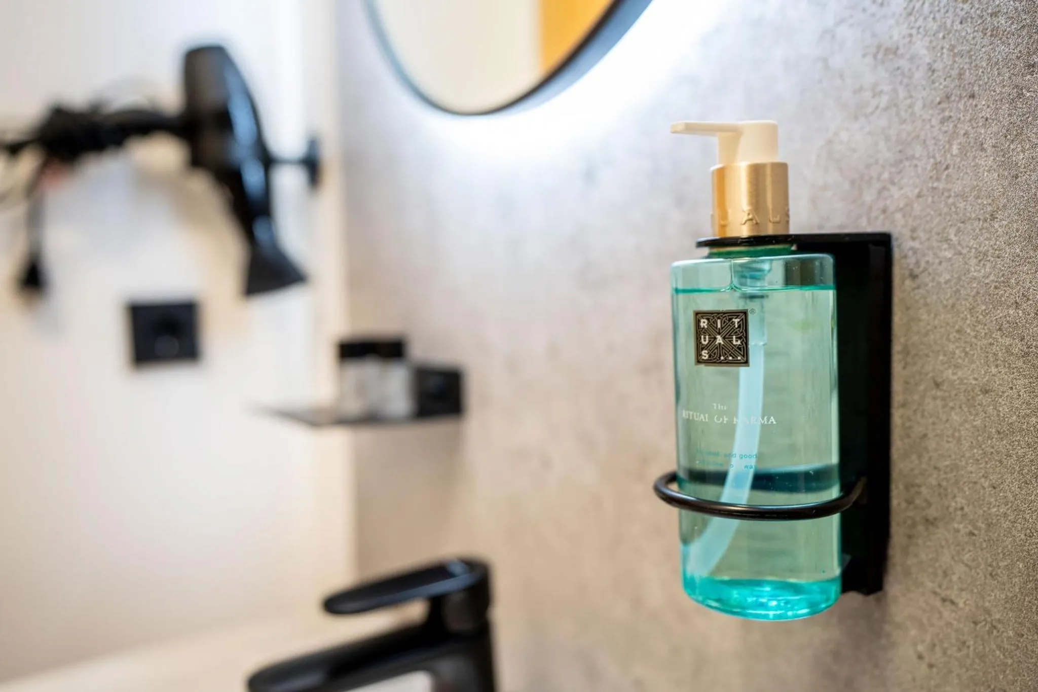 Bathroom in Hotel Bergheim