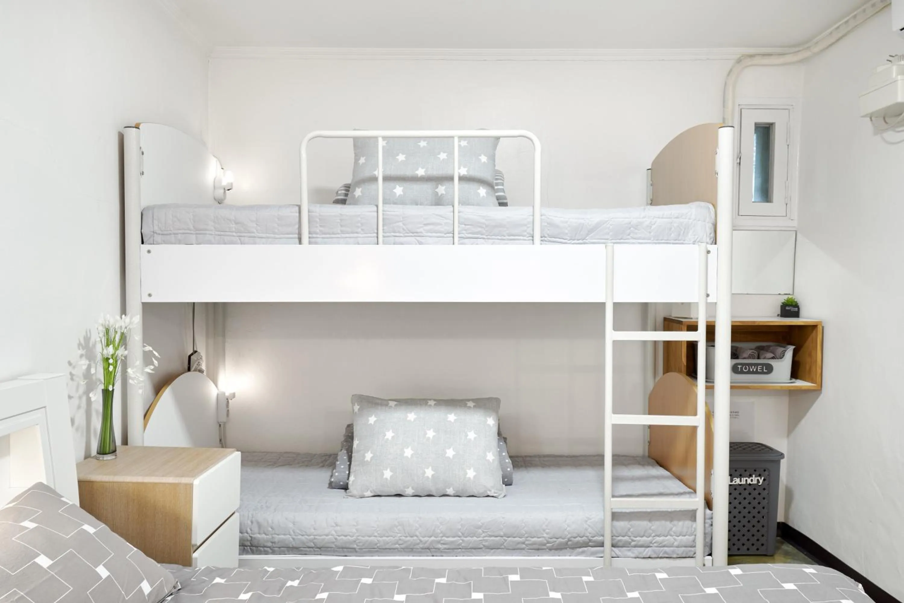 Bed in Jun Guesthouse