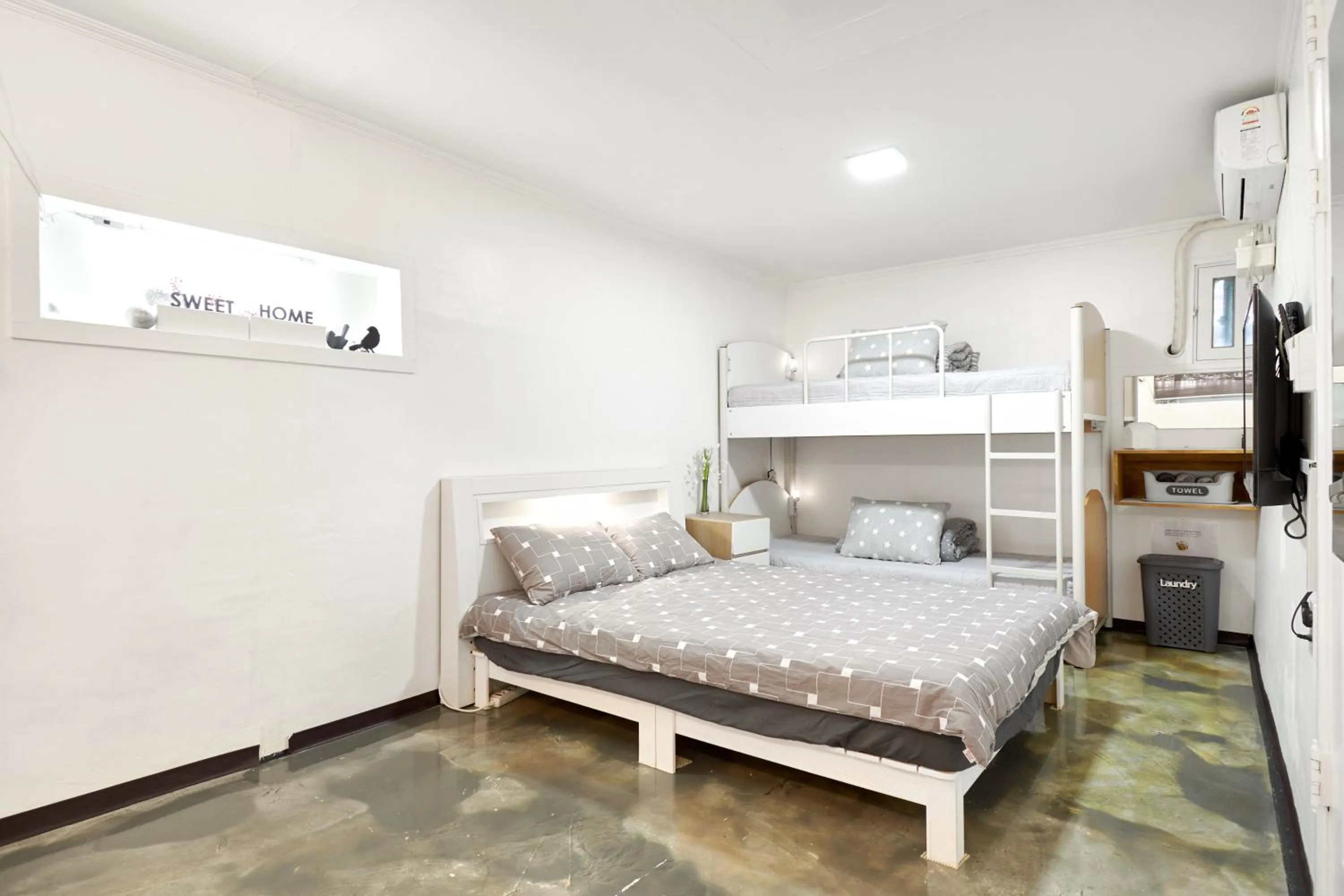 Bed in Jun Guesthouse