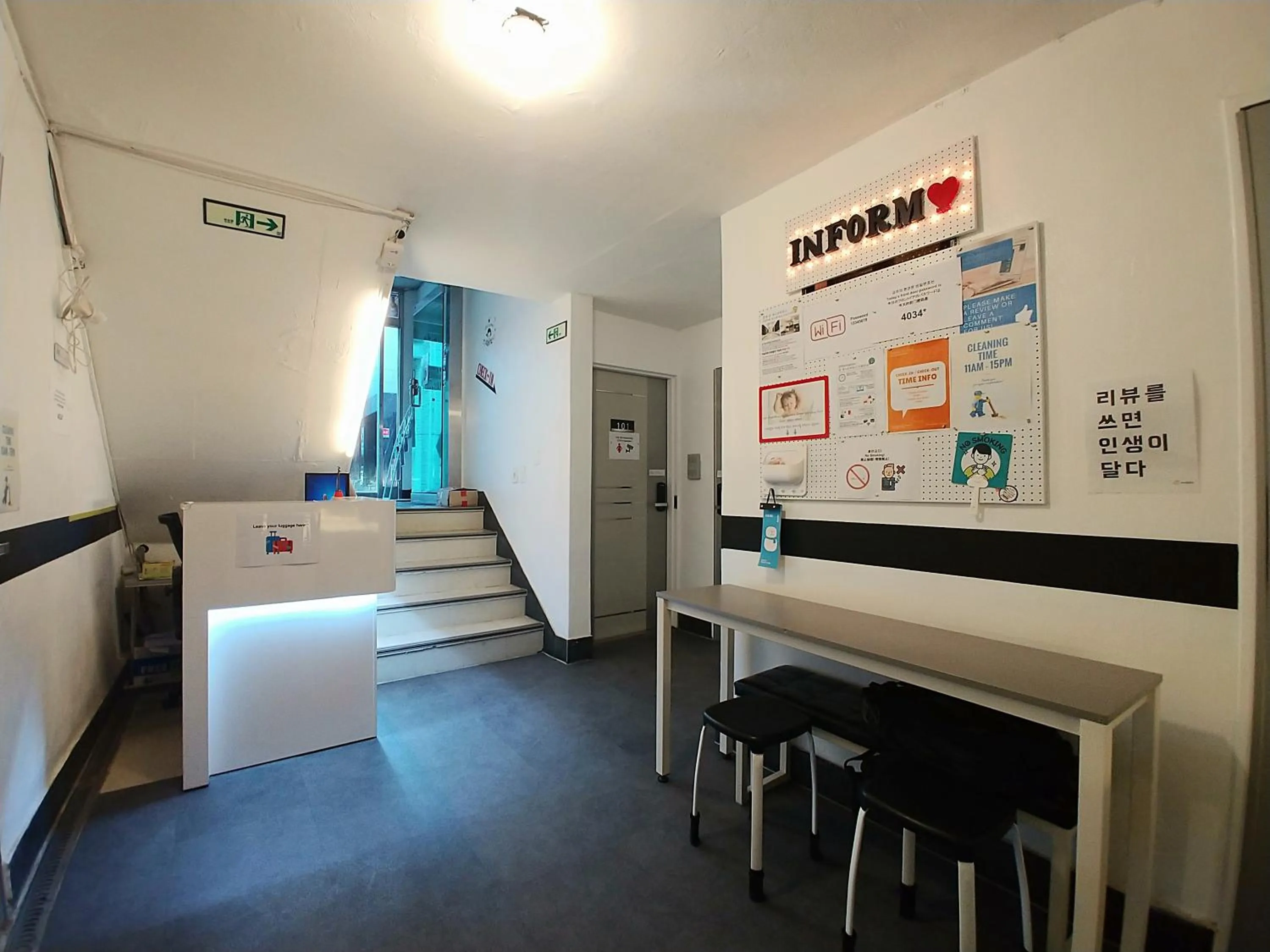 Lobby or reception in Jun Guesthouse