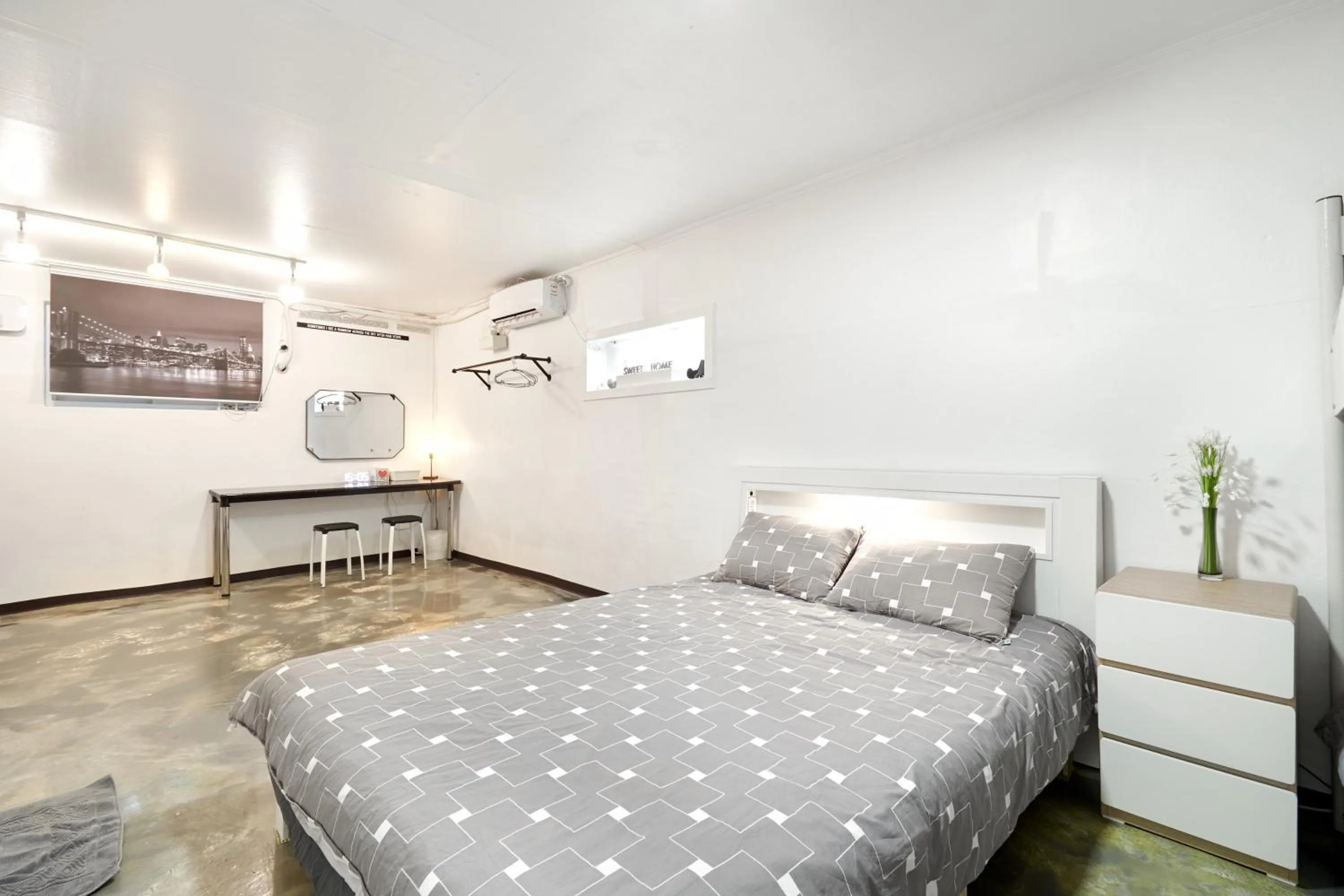 Bed in Jun Guesthouse