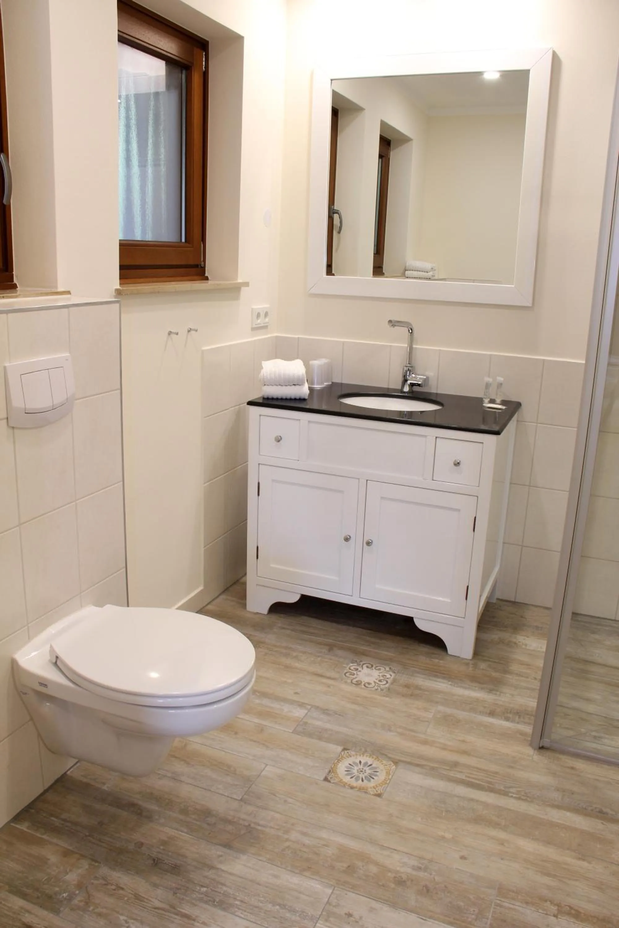 Bathroom in Landidyll Landhaus Liesetal