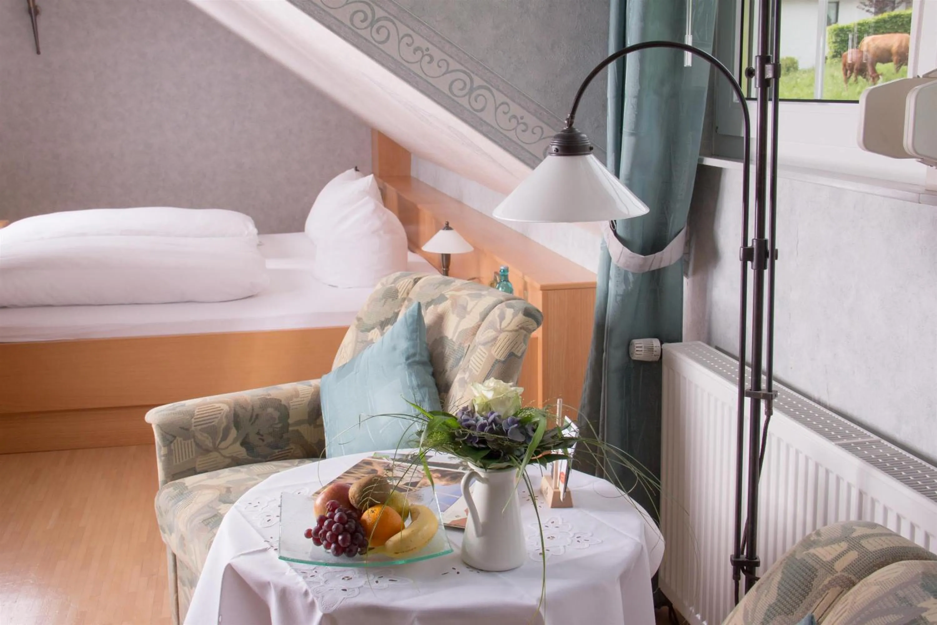 Photo of the whole room, Bed in Landidyll Landhaus Liesetal