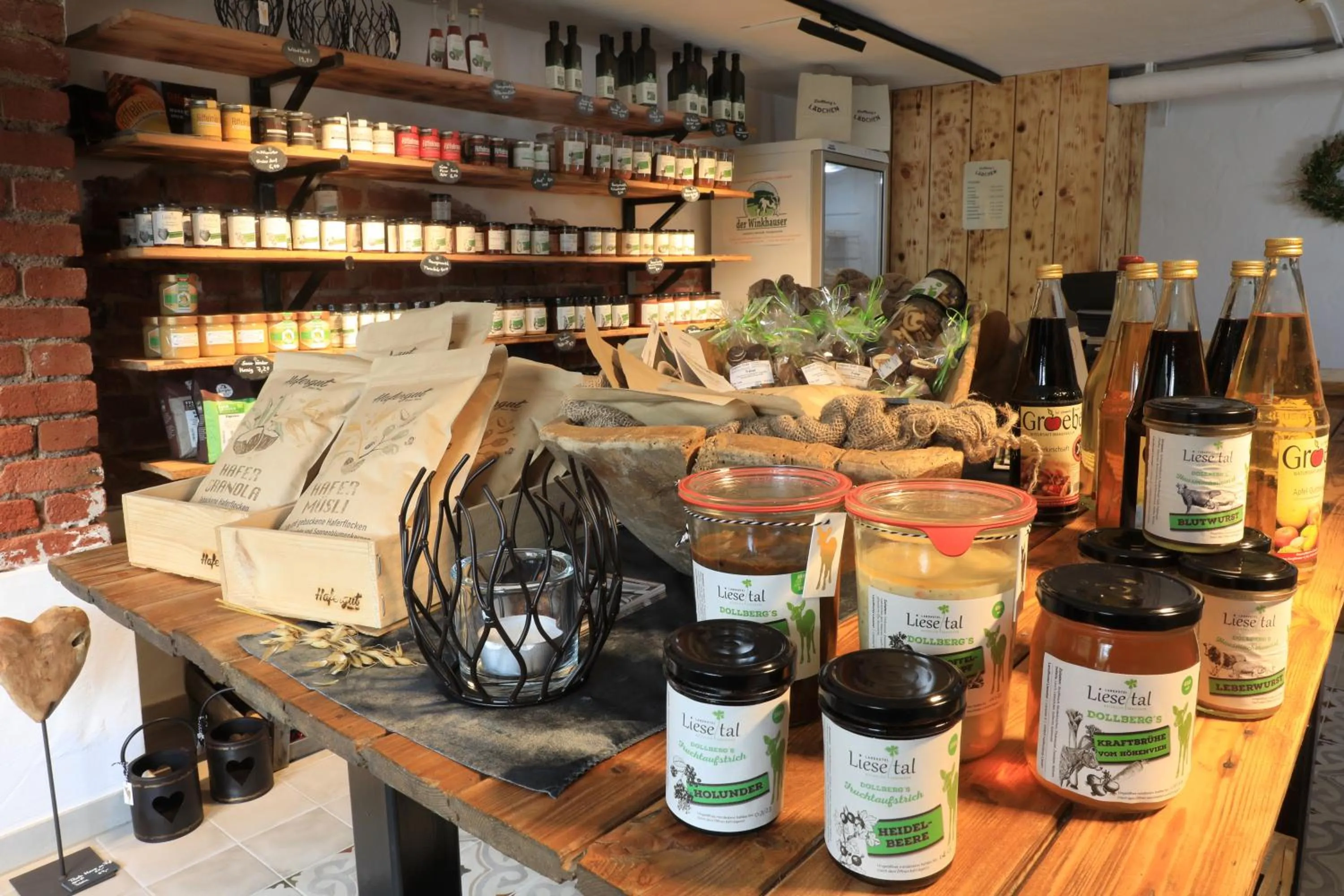 Shopping Area in Landidyll Landhaus Liesetal