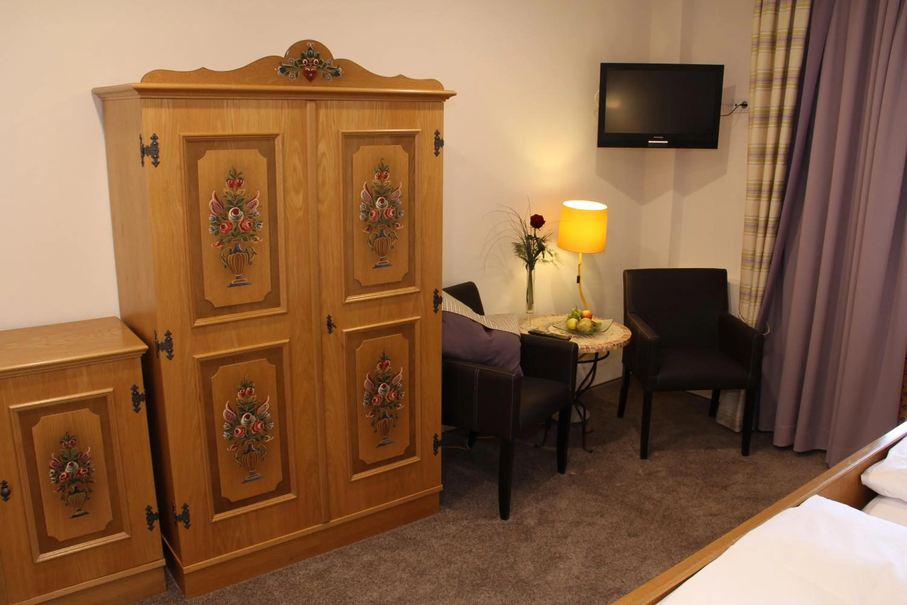 Seating area, Bed in Landidyll Landhaus Liesetal