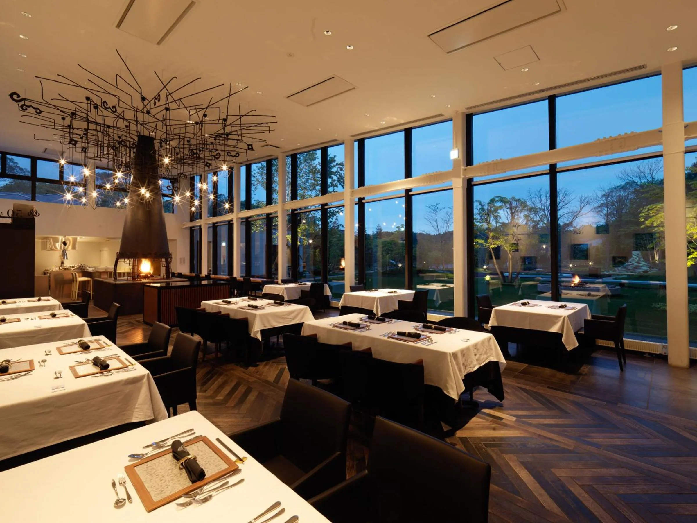 Restaurant/places to eat in Hakodate Onuma Tsuruga Resort EPUY- 30km from Hakodate Station