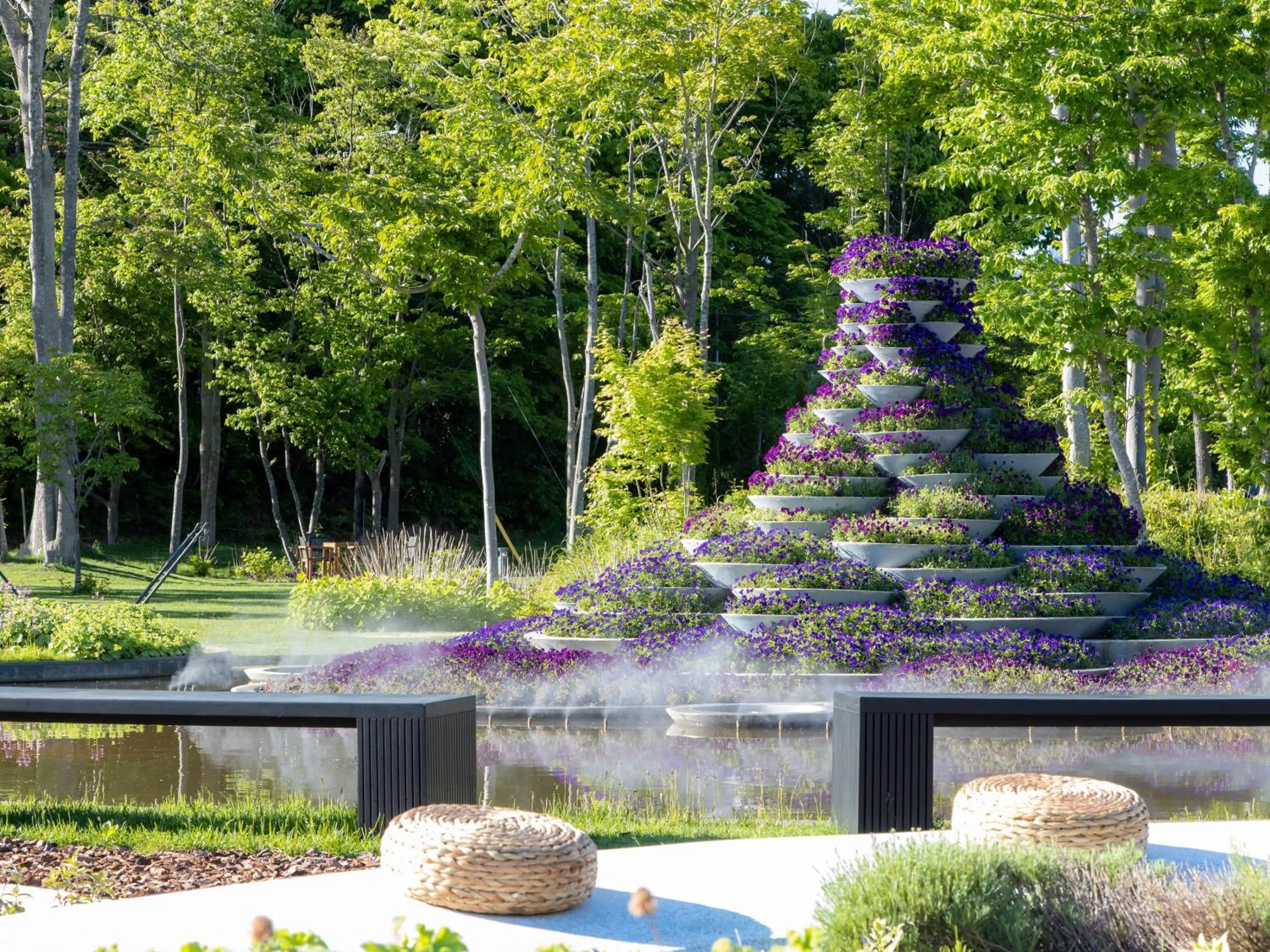 Garden view in Hakodate Onuma Tsuruga Resort EPUY- 30km from Hakodate Station