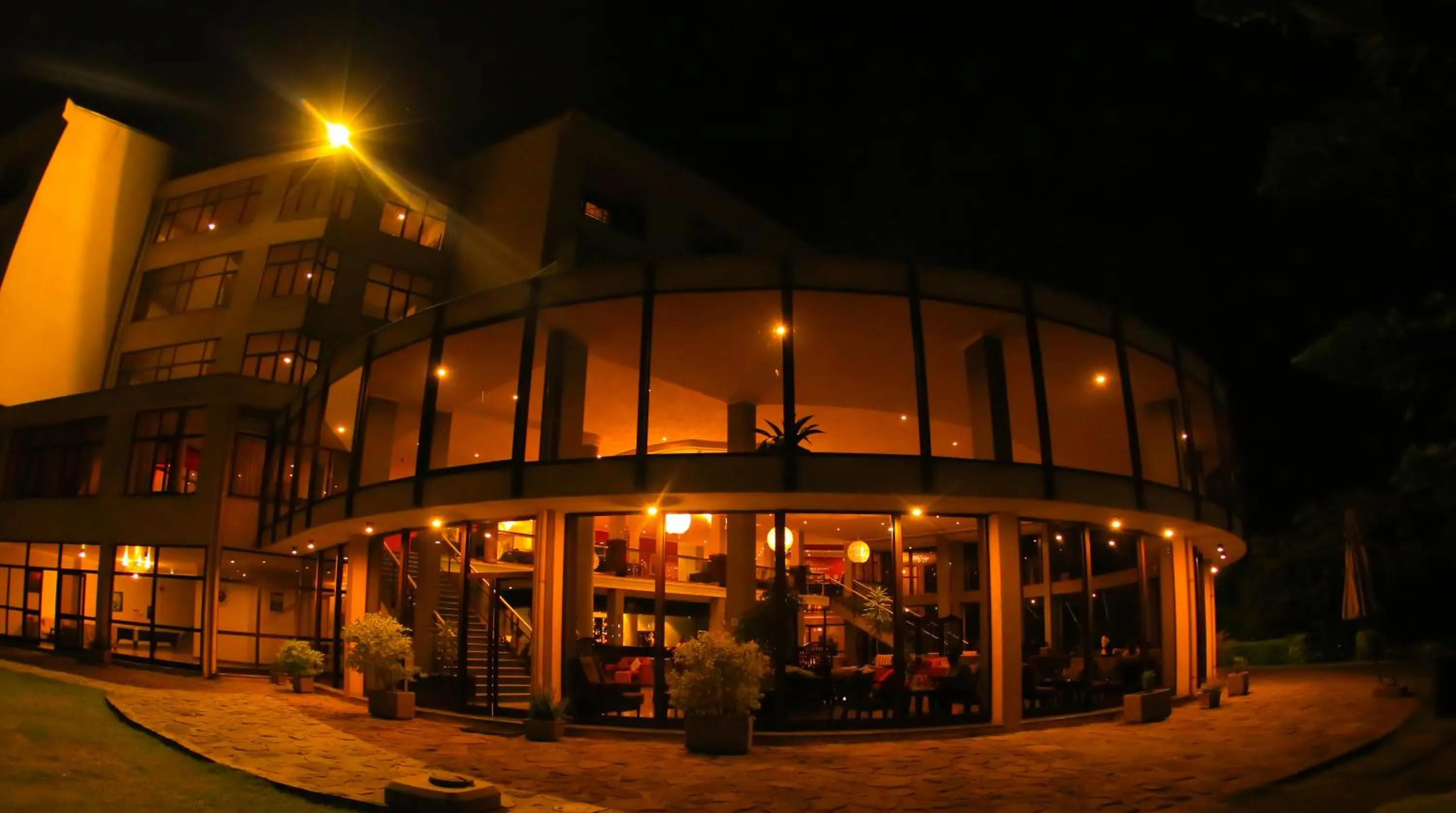 Facade/entrance in Haile Resort Hawassa