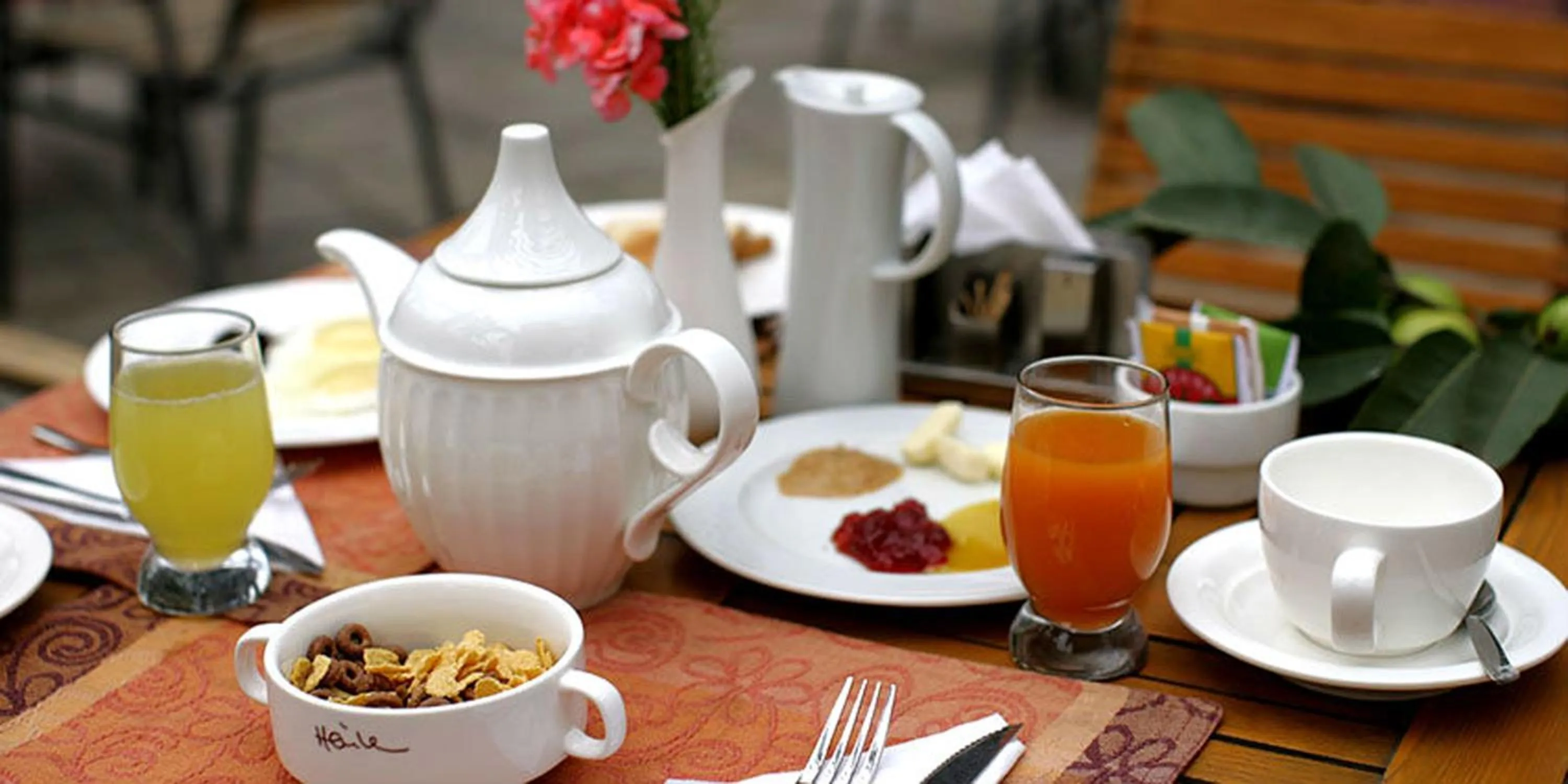 Breakfast in Haile Resort Hawassa