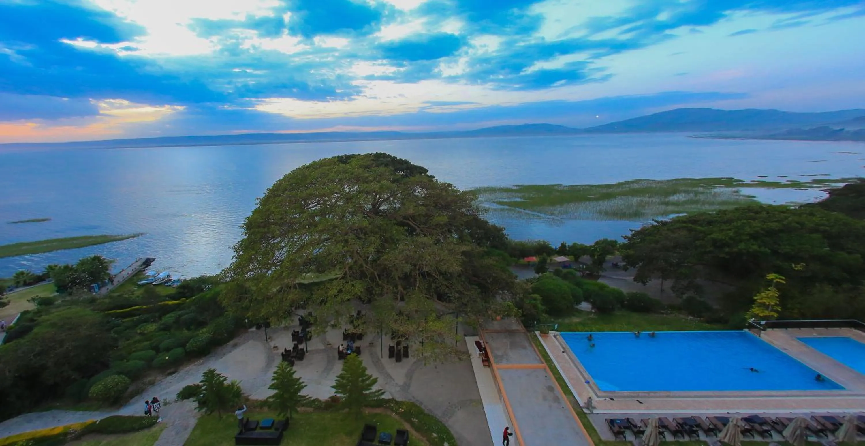 Lake view in Haile Resort Hawassa