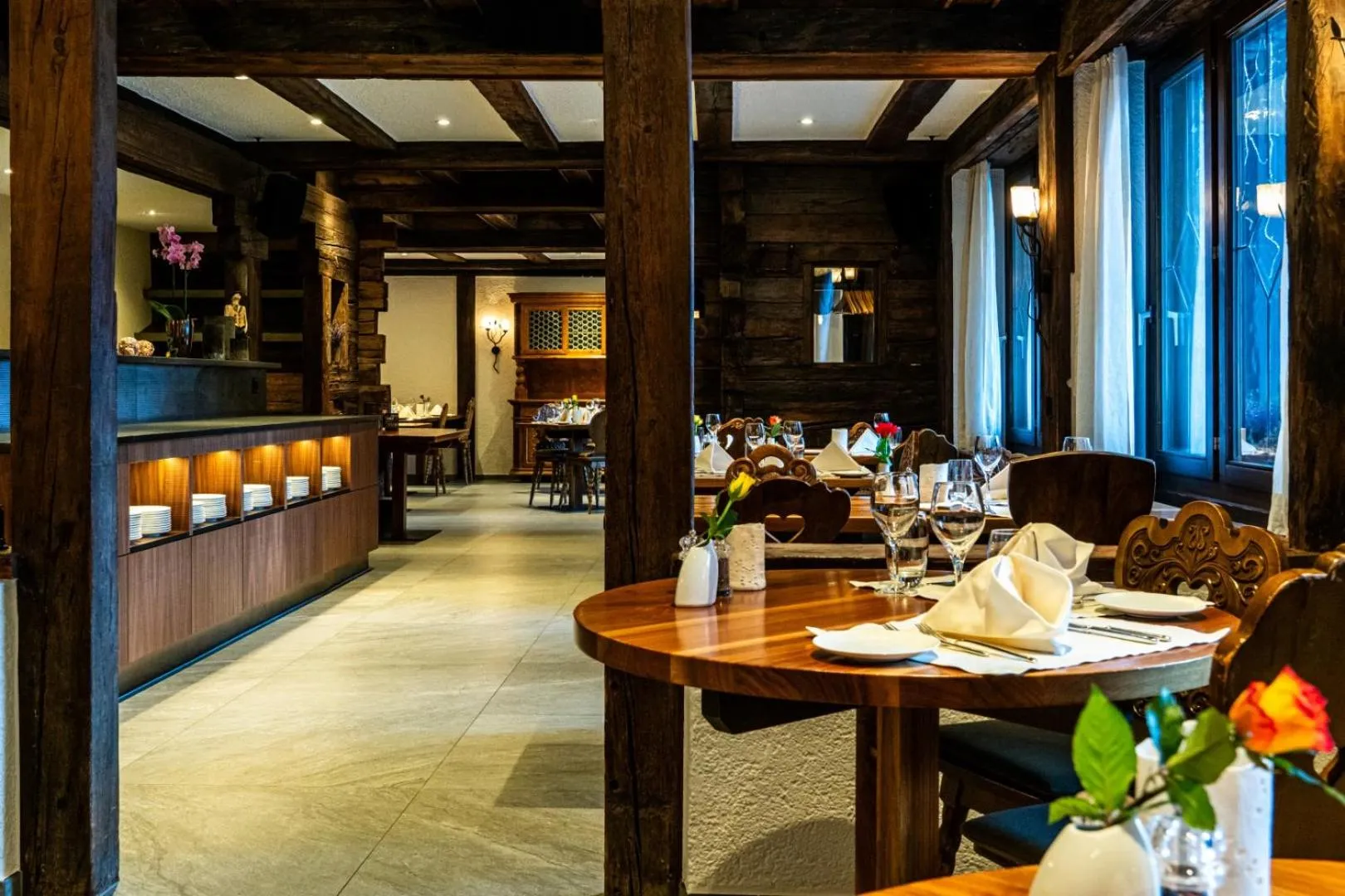 Restaurant/places to eat in Hotel Allalin Saas-Fee