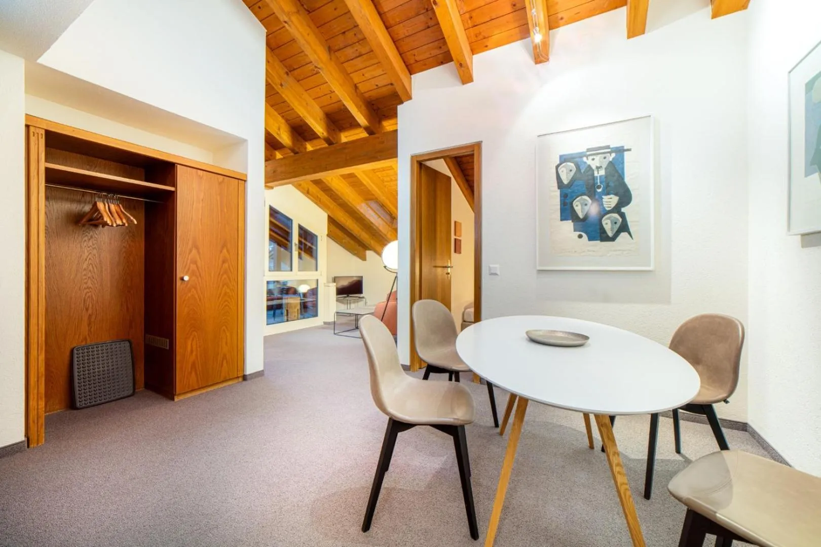 Living room in Hotel Allalin Saas-Fee