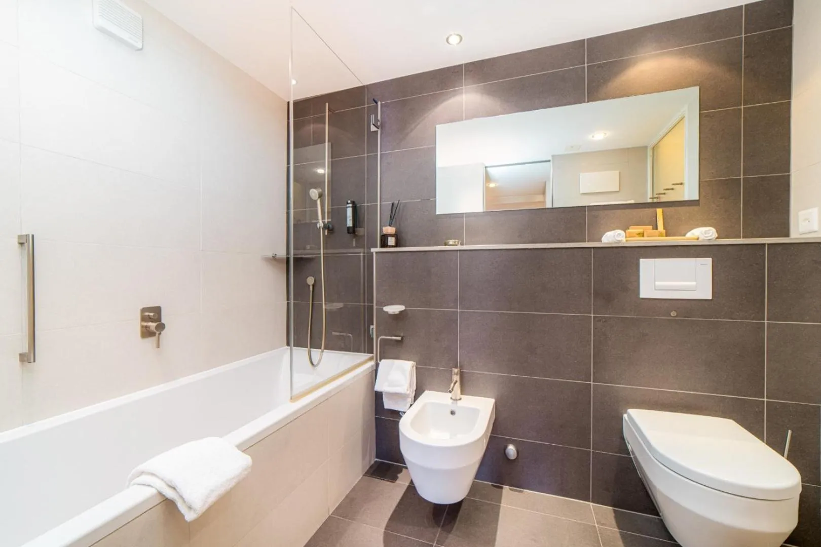 Bathroom in Hotel Allalin Saas-Fee