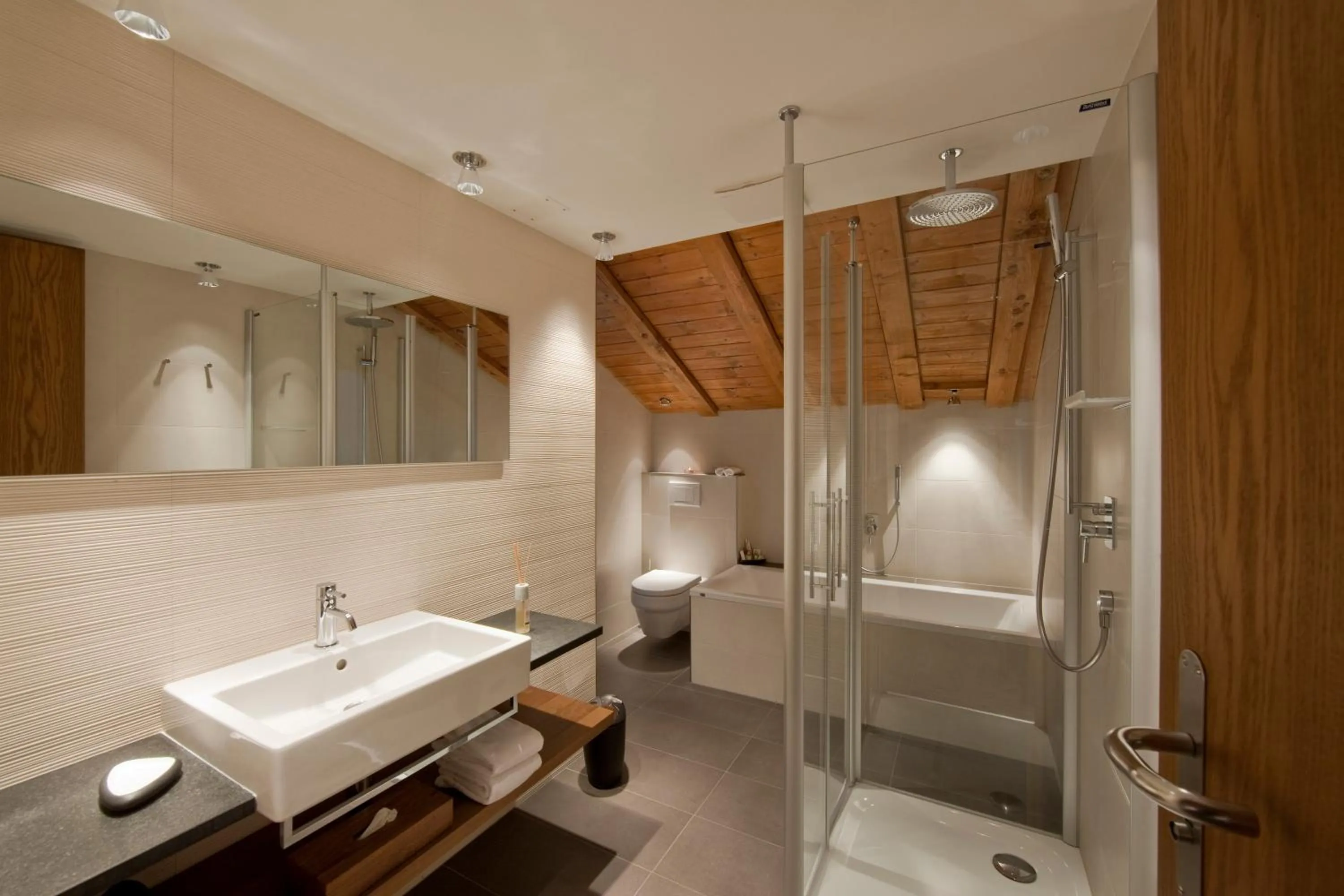 Bathroom in Hotel Allalin Saas-Fee