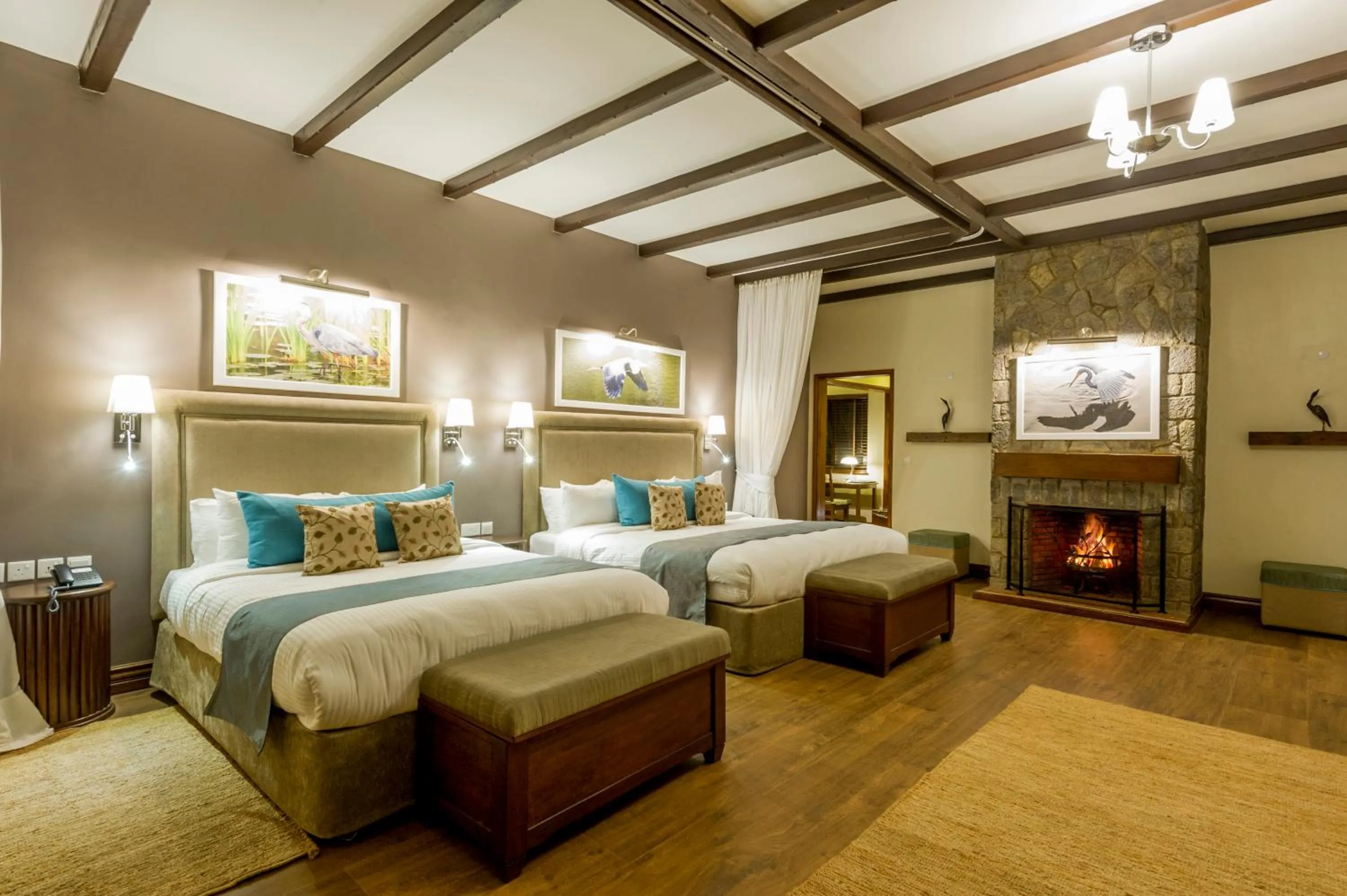 Property building, Bed in The Retreat at Ngorongoro