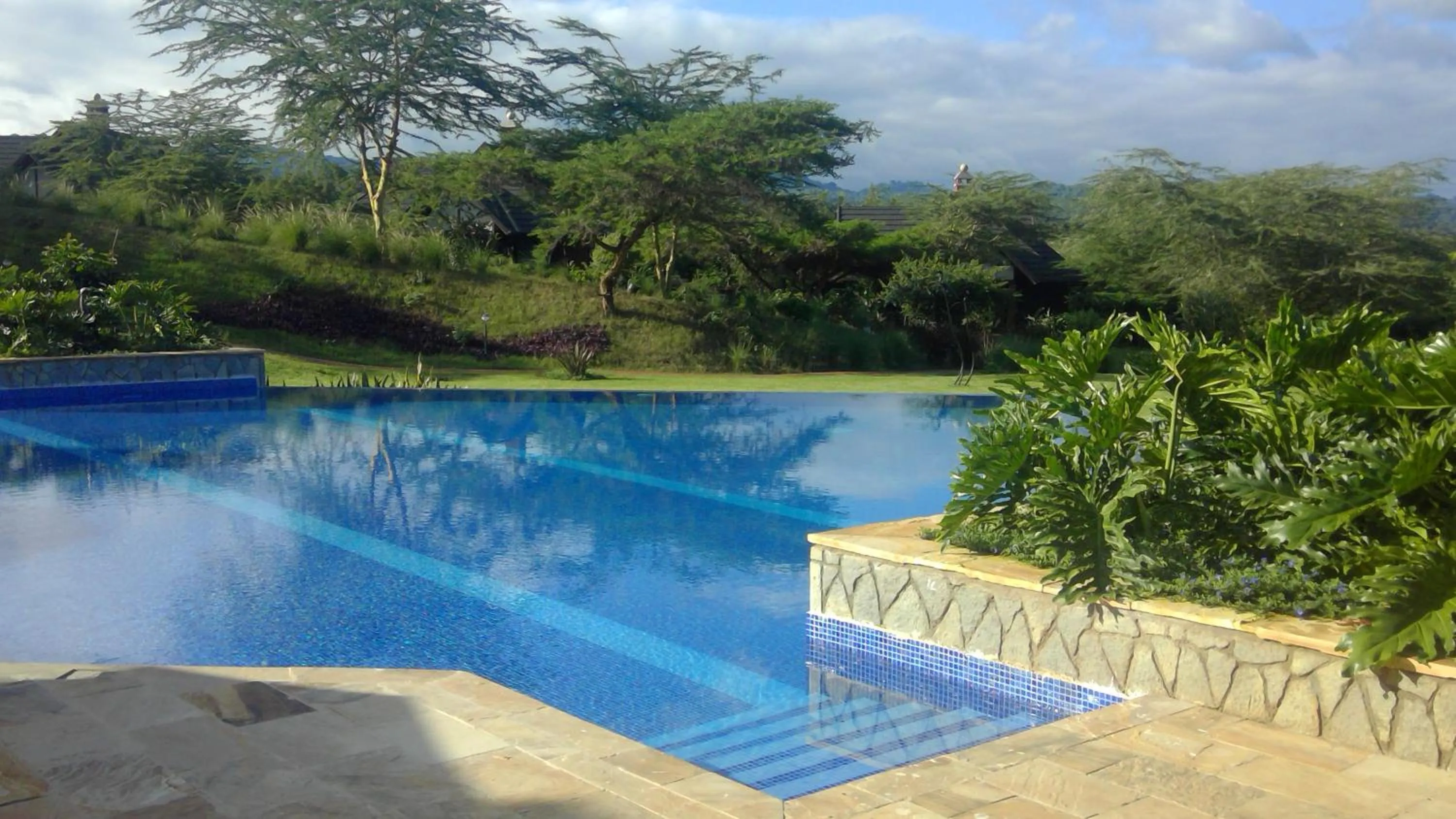 Swimming pool in The Retreat at Ngorongoro