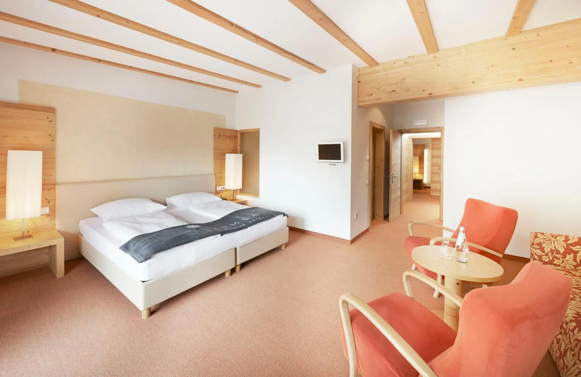 Bedroom, Bed in Vegan Hotel La Vimea