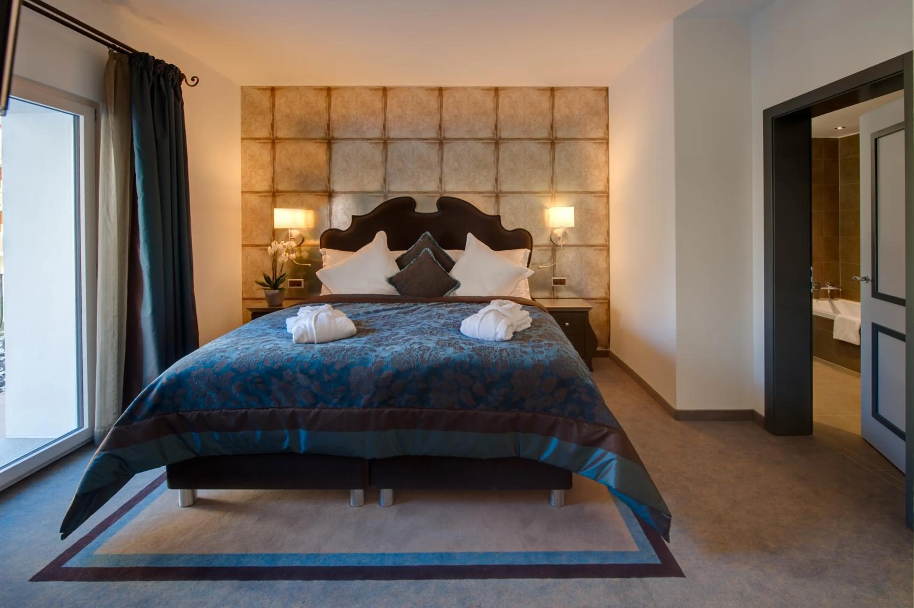 Bedroom in SchlossHotel Zermatt Active & CBD Spa Hotel