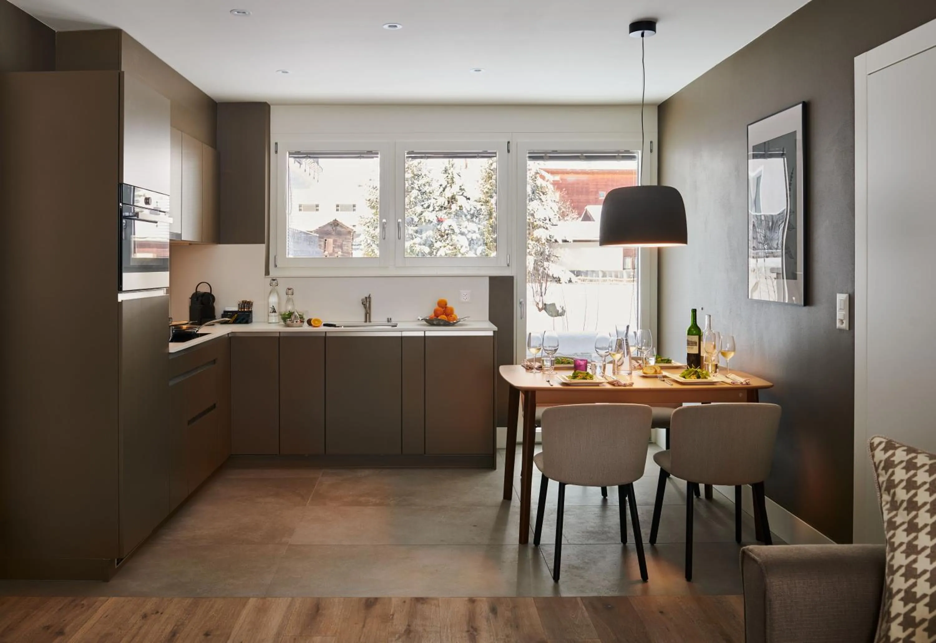 kitchen, Kitchen/Kitchenette in SchlossHotel Zermatt Active & CBD Spa Hotel