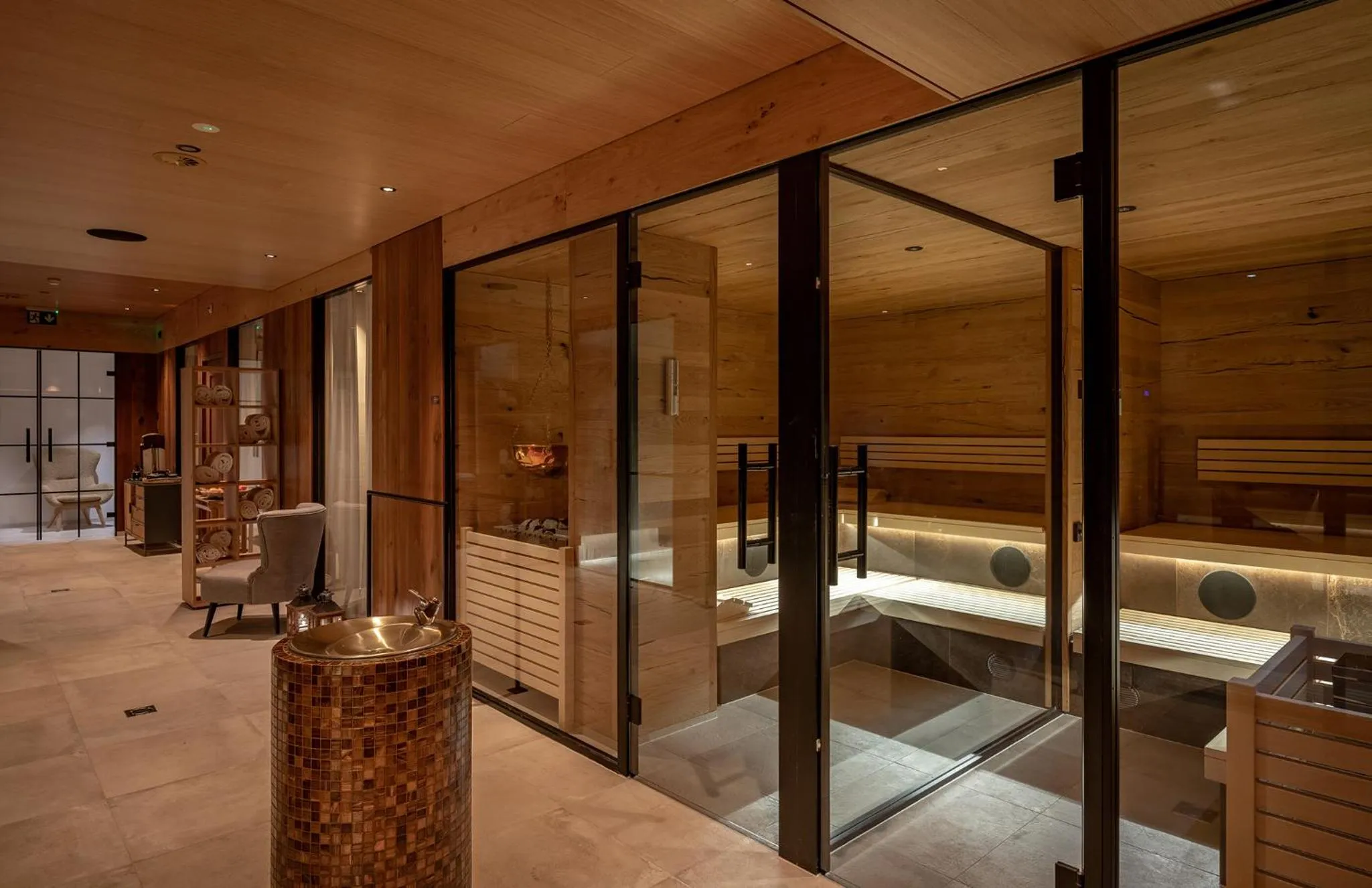 Sauna in Hotel Pollux