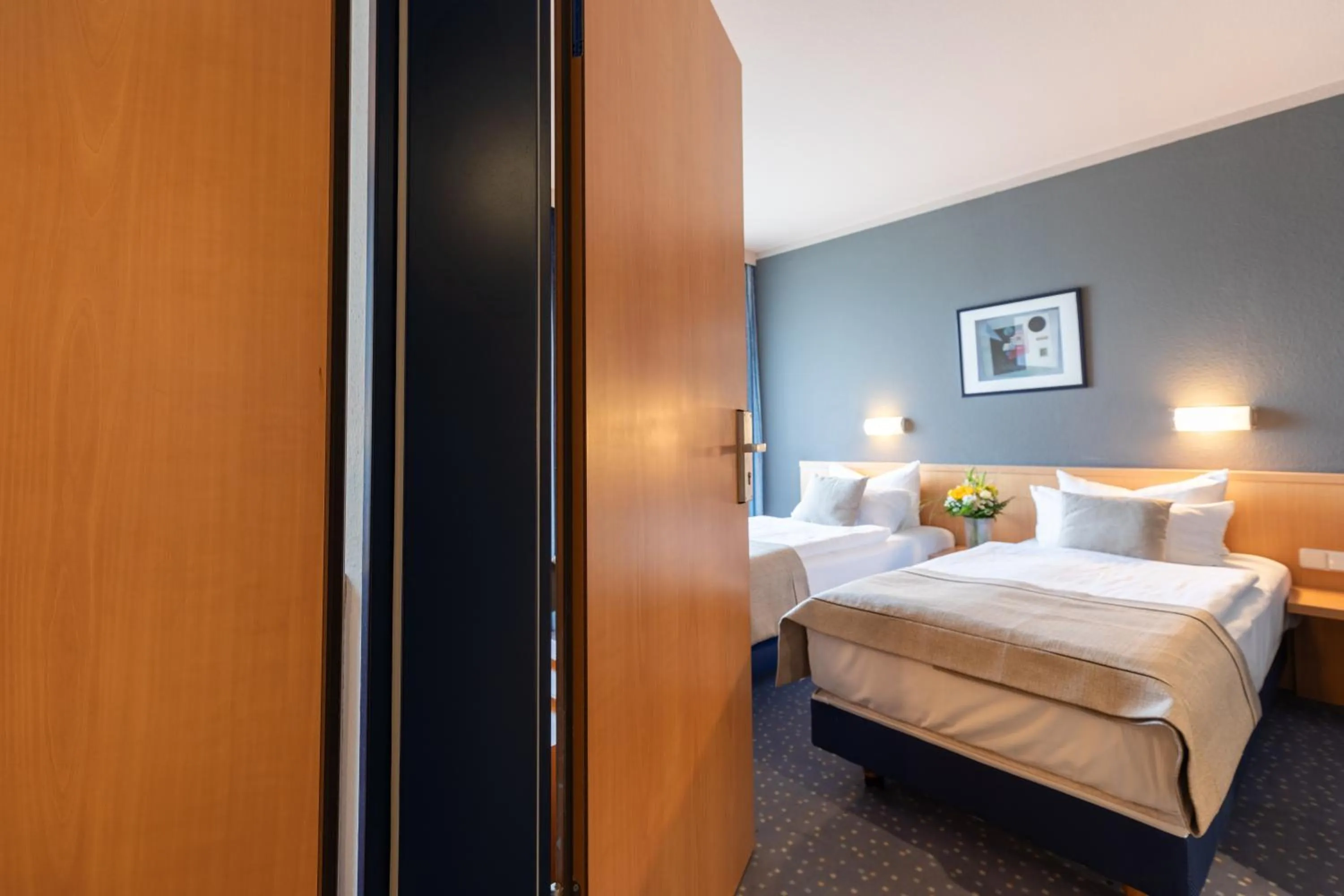 Bed in Novum Hotel Seegraben Cottbus