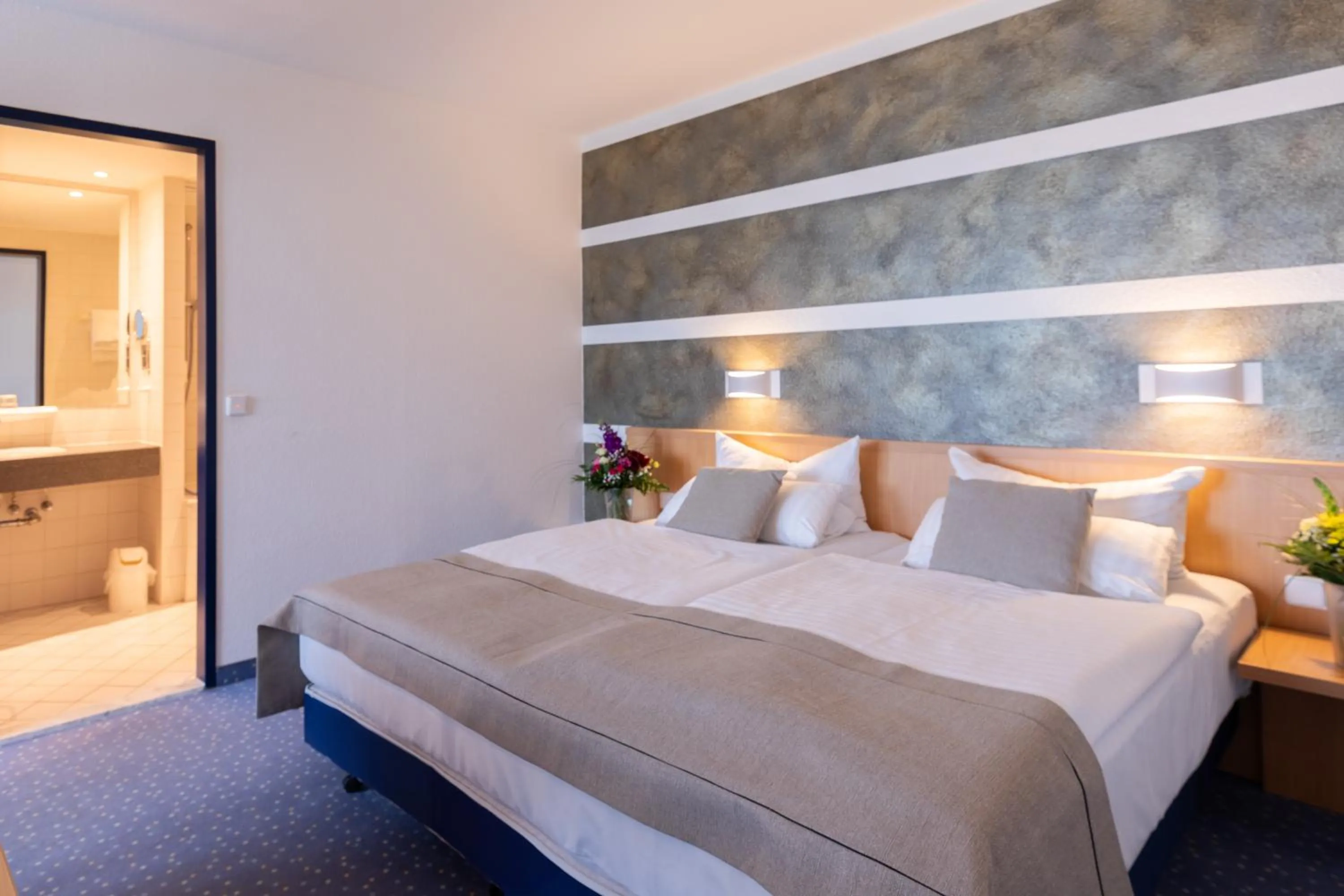 Bed in Novum Hotel Seegraben Cottbus