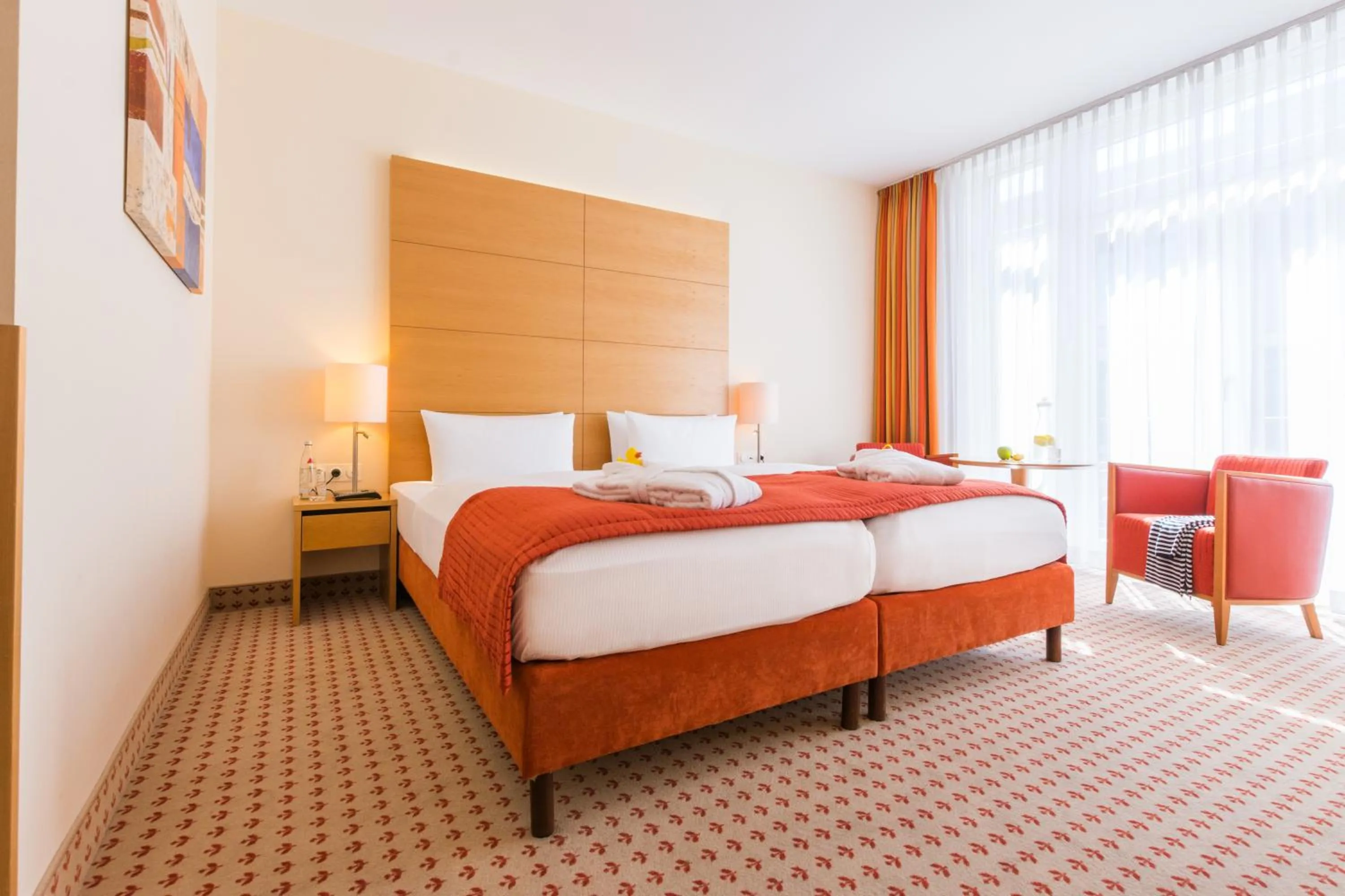 Photo of the whole room, Bed in Park-Hotel Hübner