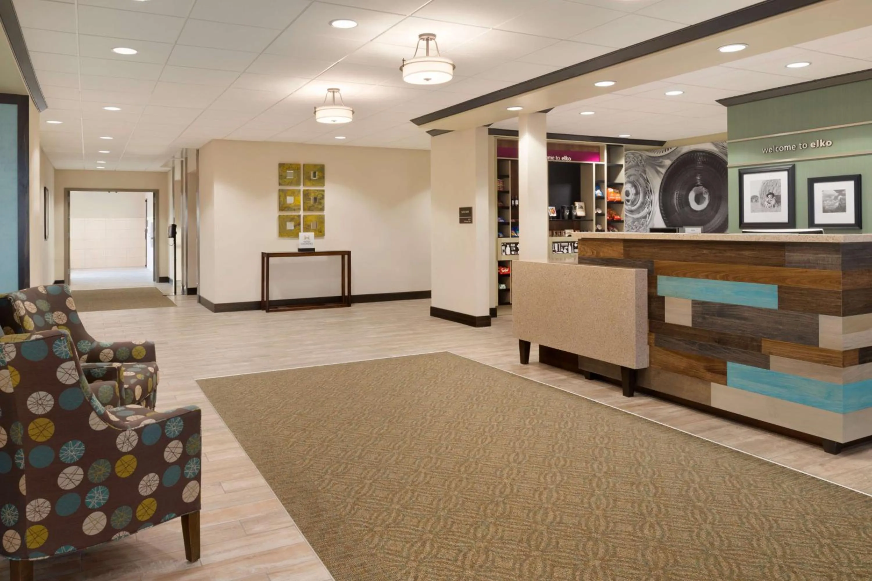 Lobby or reception in Hampton Inn by Hilton Elko Nevada