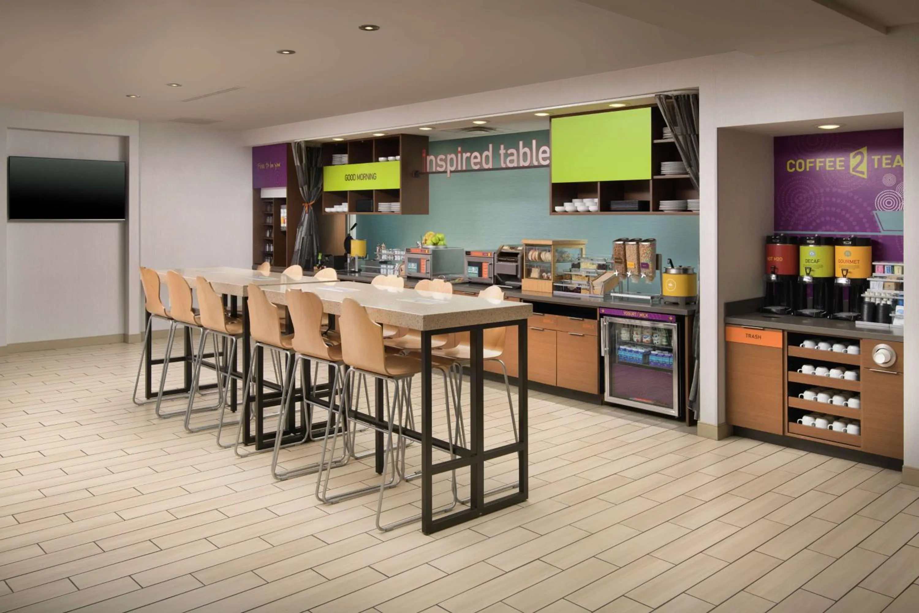 Breakfast in Home2 Suites by Hilton Nashville Franklin Cool Springs