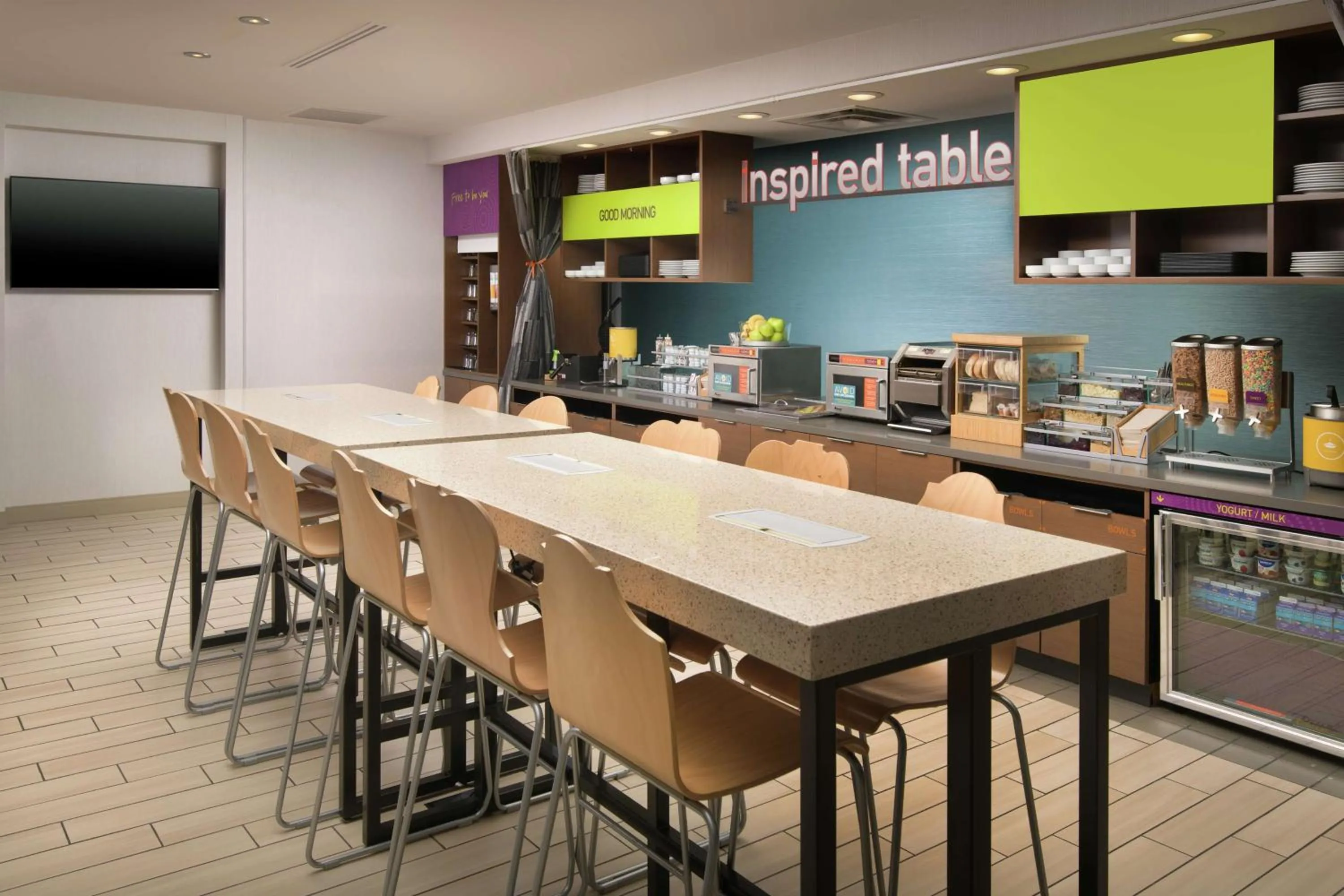 Breakfast in Home2 Suites by Hilton Nashville Franklin Cool Springs