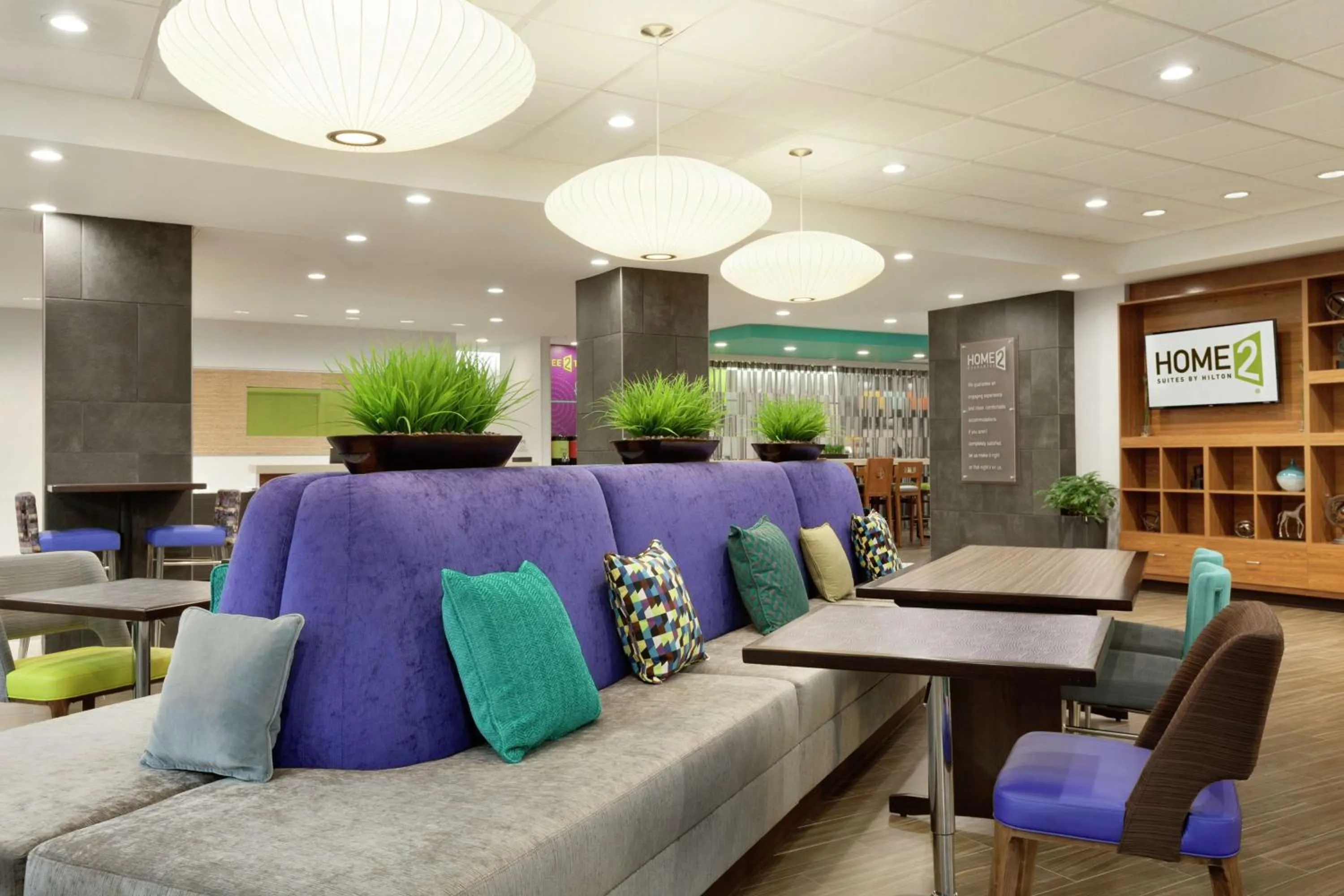 Lobby or reception in Home2 Suites by Hilton West Monroe