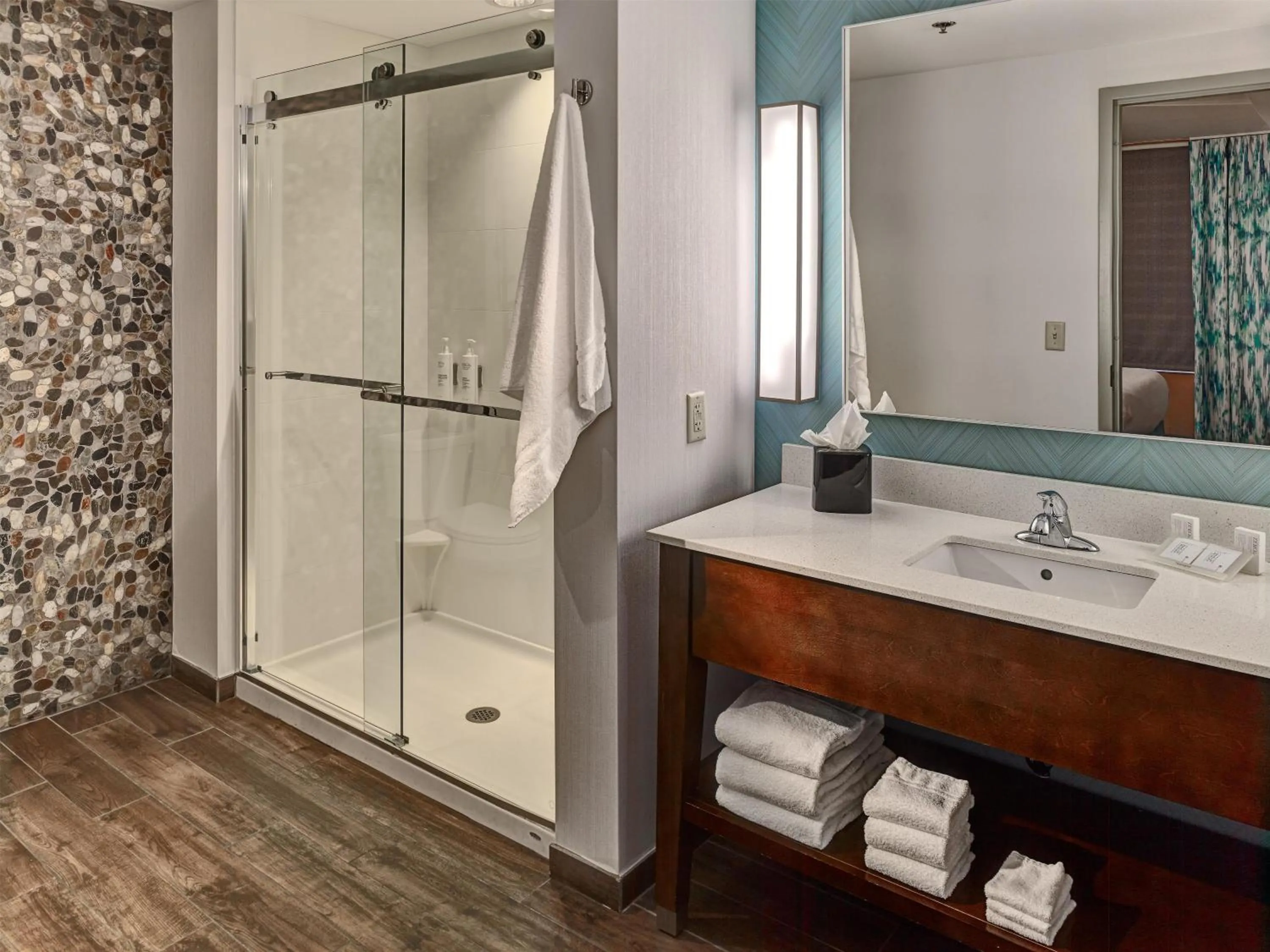 Bathroom in Hilton Garden Inn Pigeon Forge