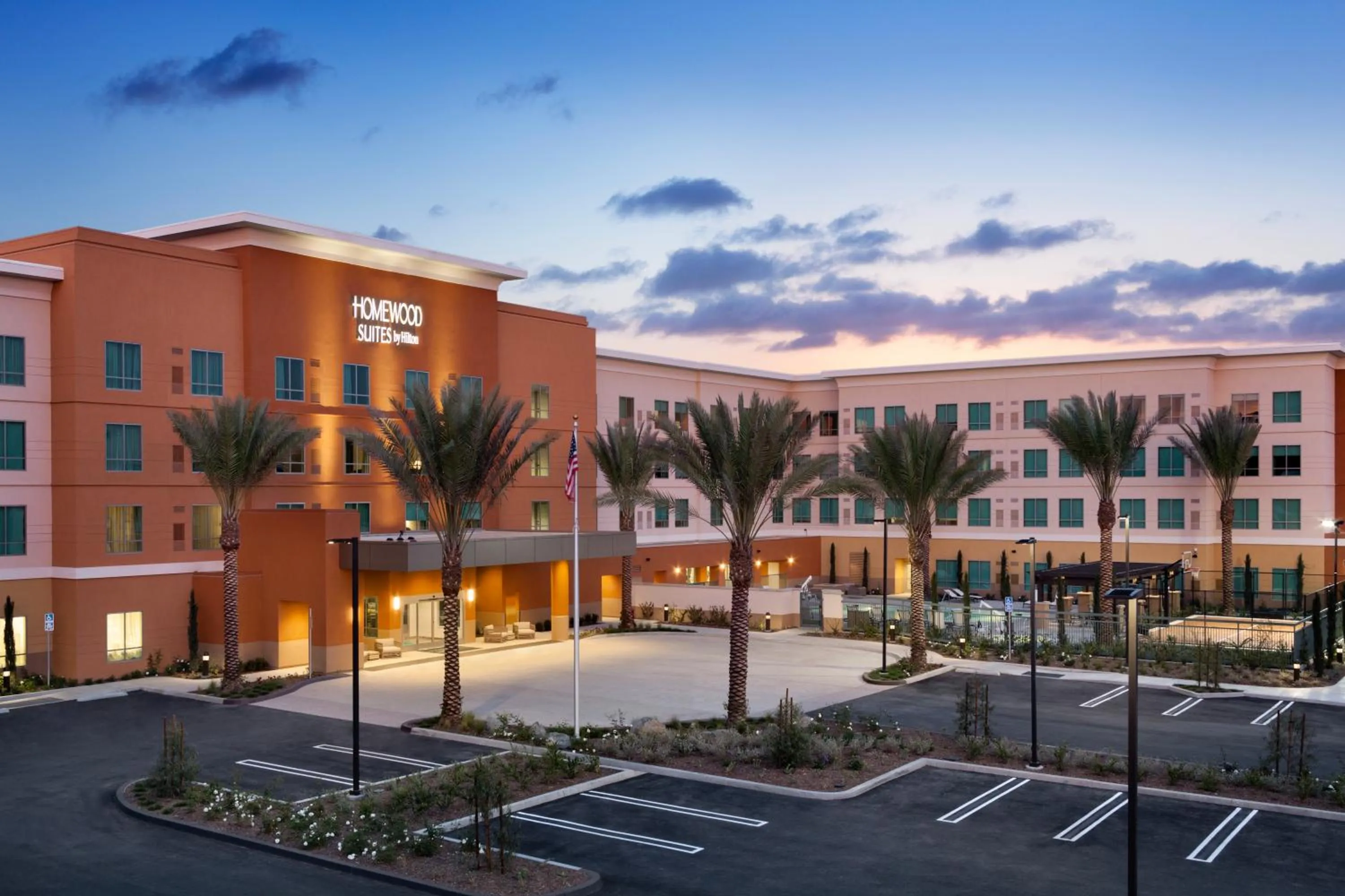 Property building in Homewood Suites By Hilton Irvine John Wayne Airport