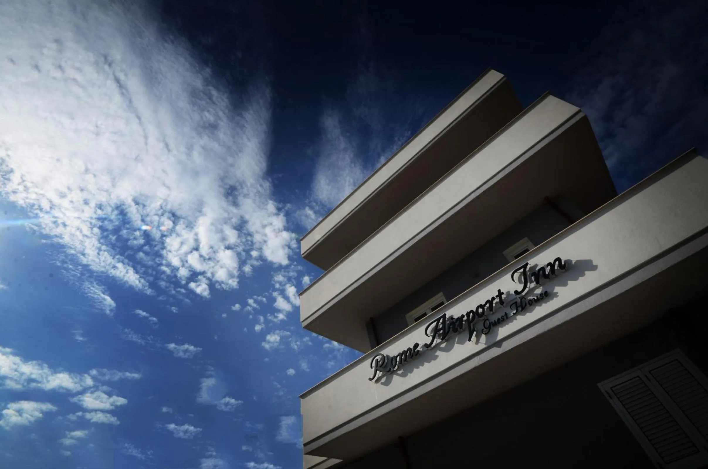 Property building in Rome Airport Inn