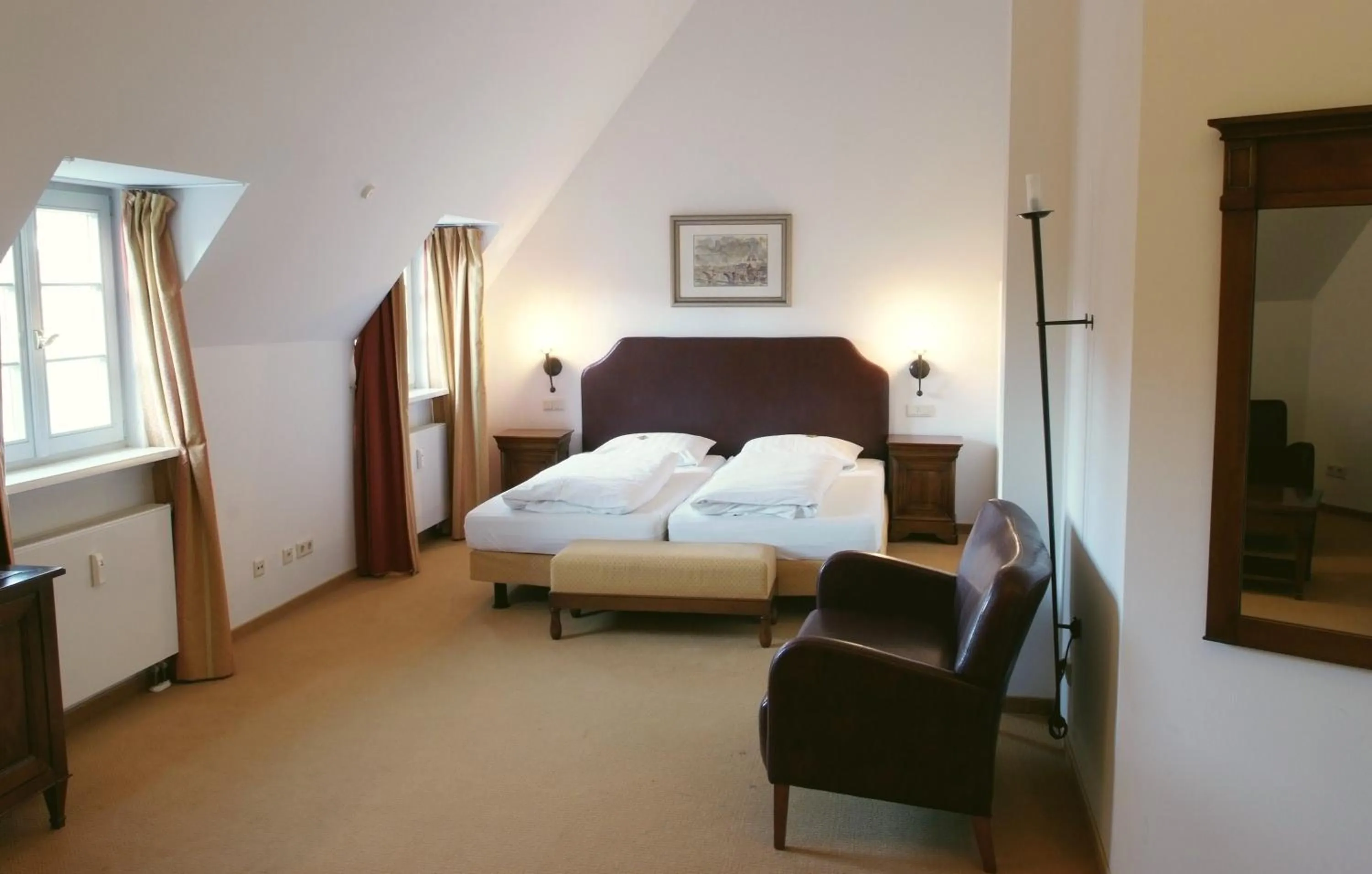 Photo of the whole room, Bed in Hotel & Gasthaus Backmulde