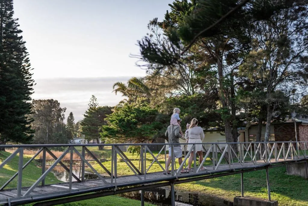 Natural landscape in Barlings Beach Holiday Park